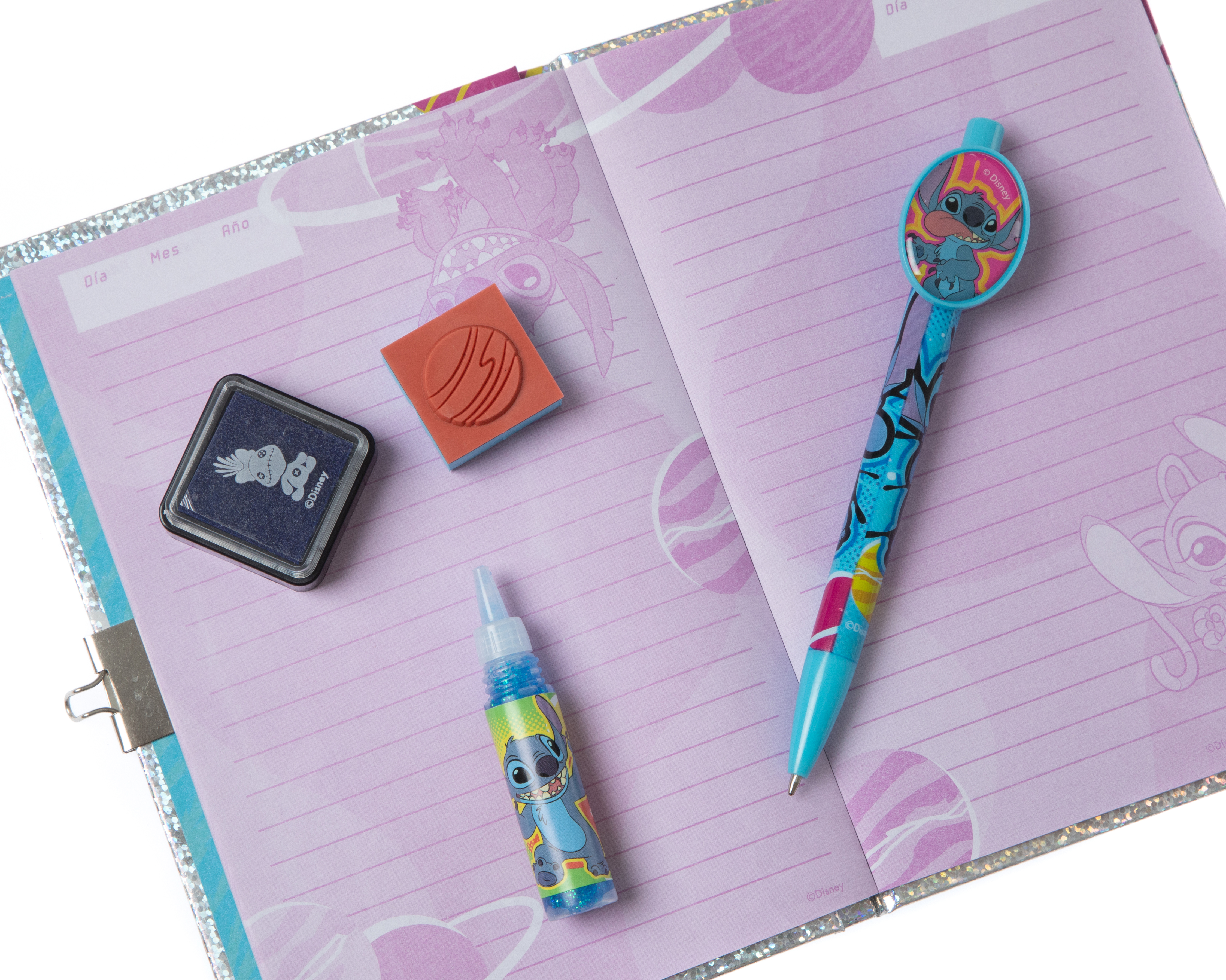 Foto 3 pulgar | Foto 2 | Diario Disney Lilo & Stitch 7 Piezas