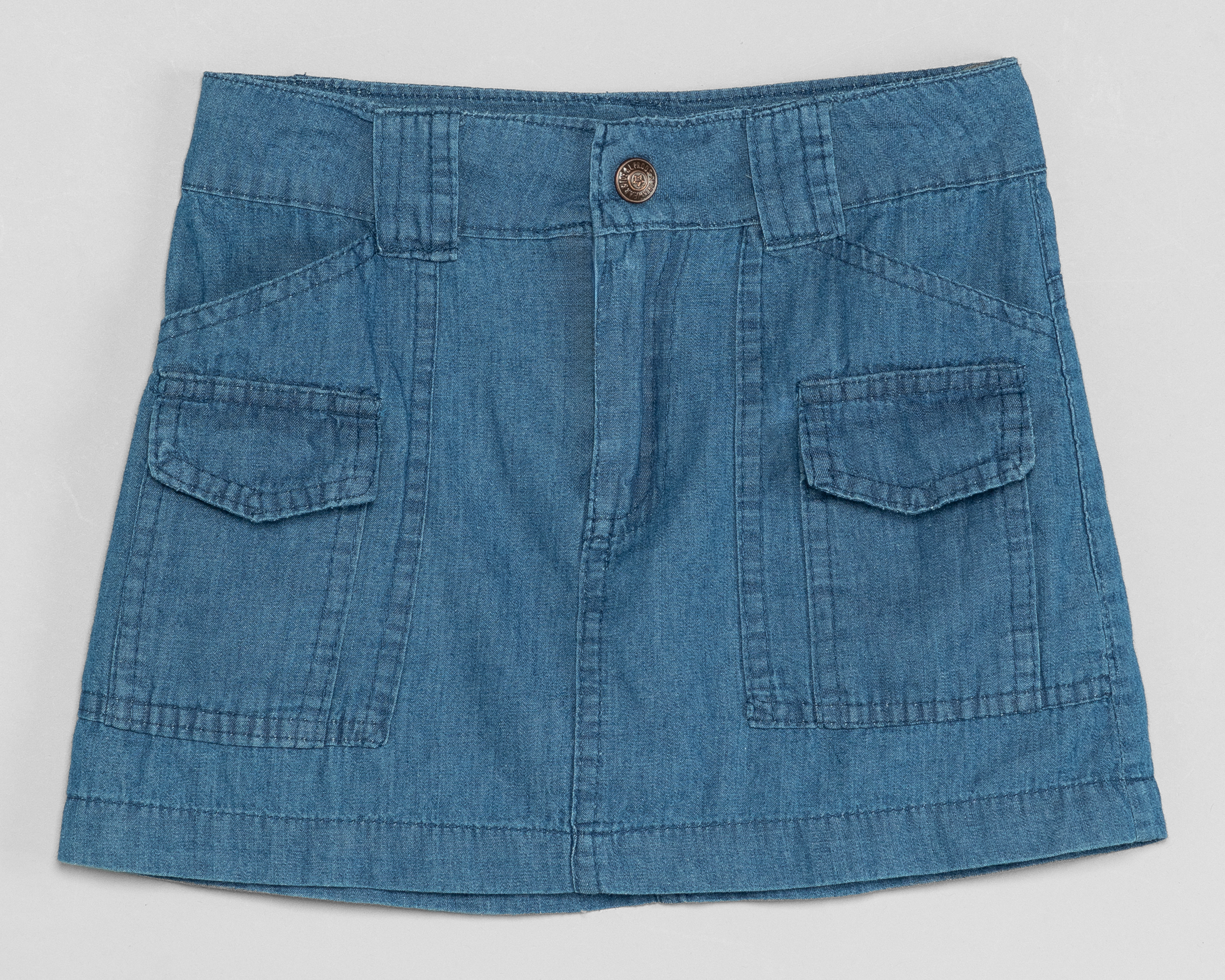 Foto 2 pulgar | Foto 1 | Falda Azul Refill para Niña