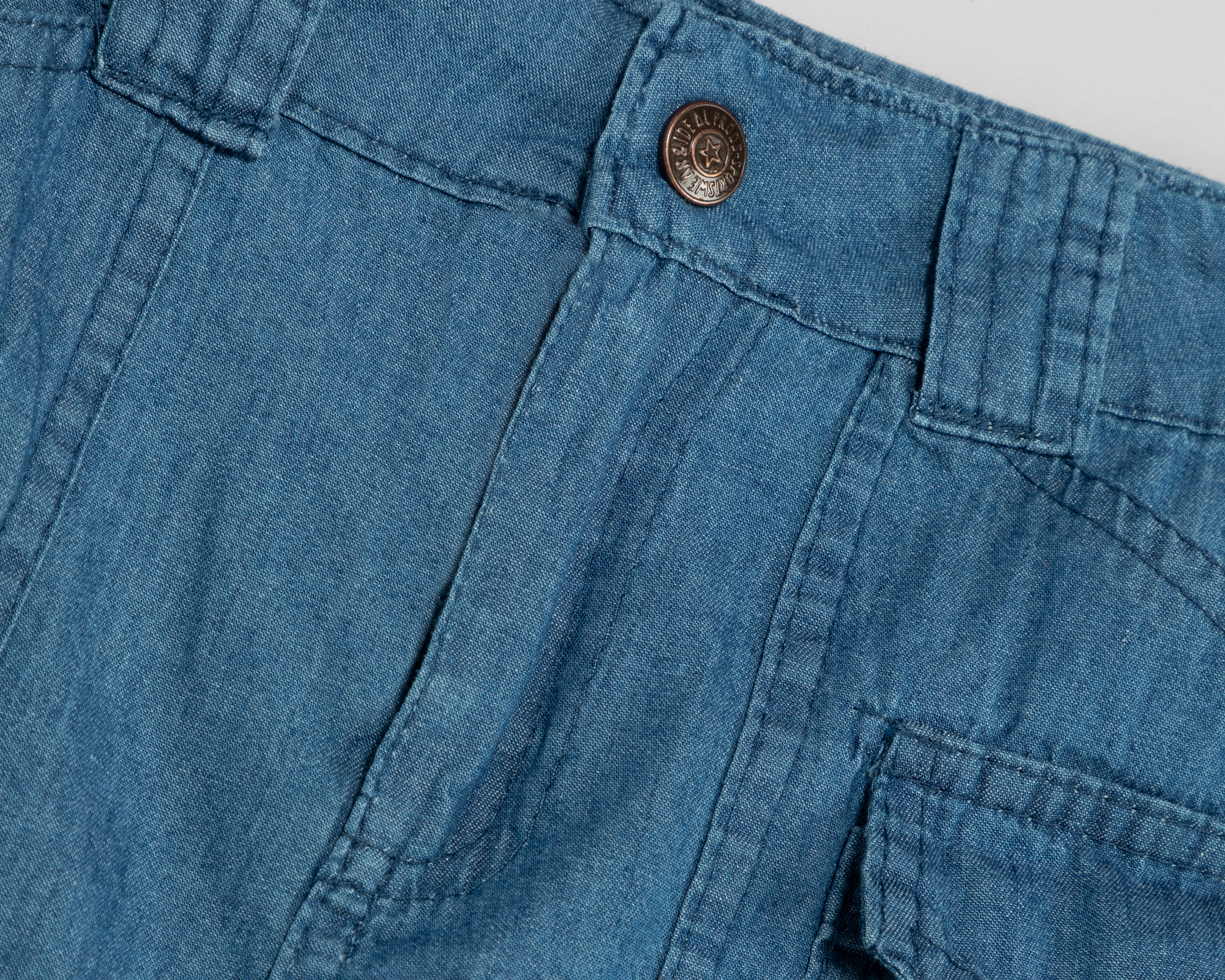 Foto 4 pulgar | Foto 3 | Falda Azul Refill para Niña