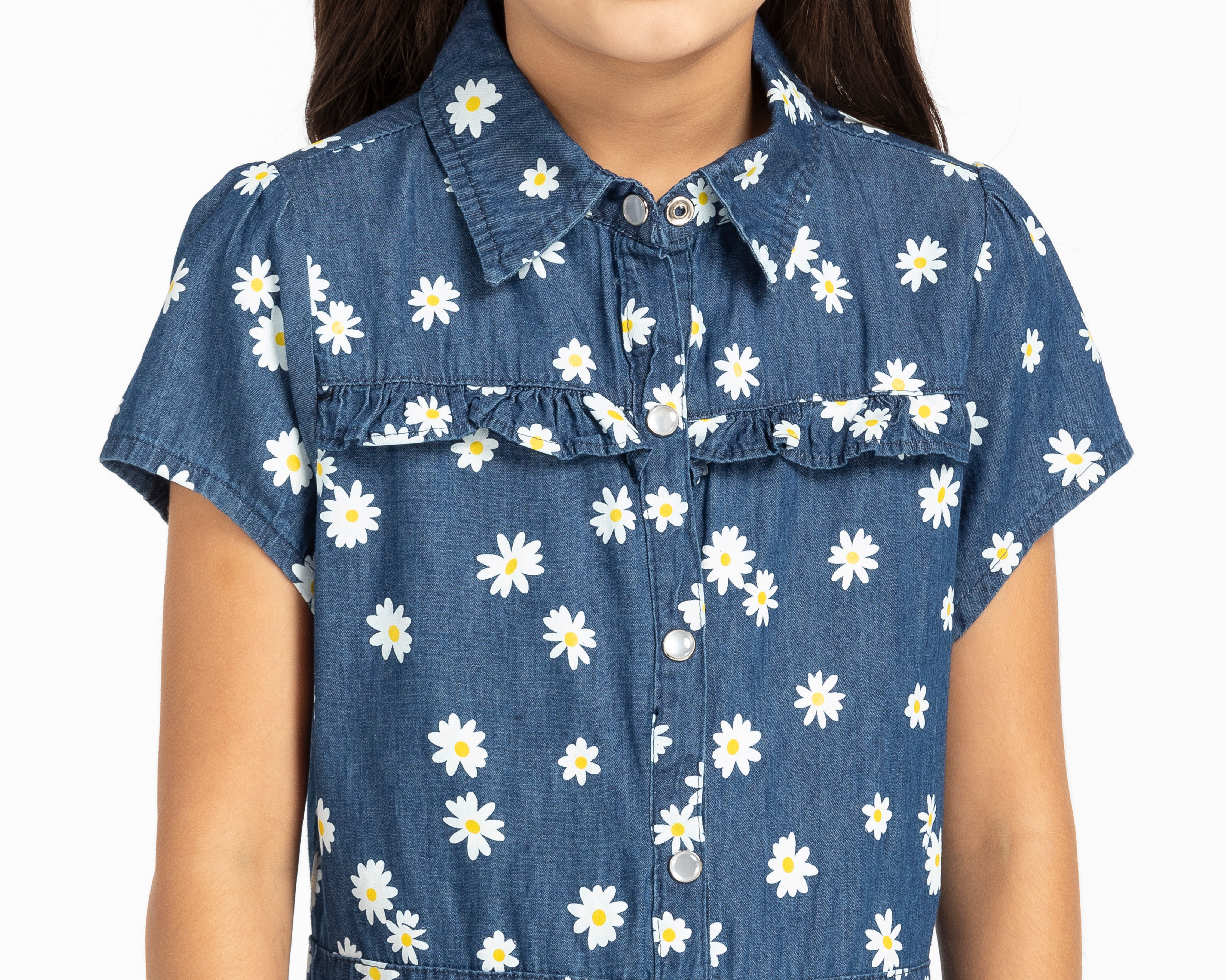 Foto 5 pulgar | Foto 4 | Vestido Azul Refill para Niña