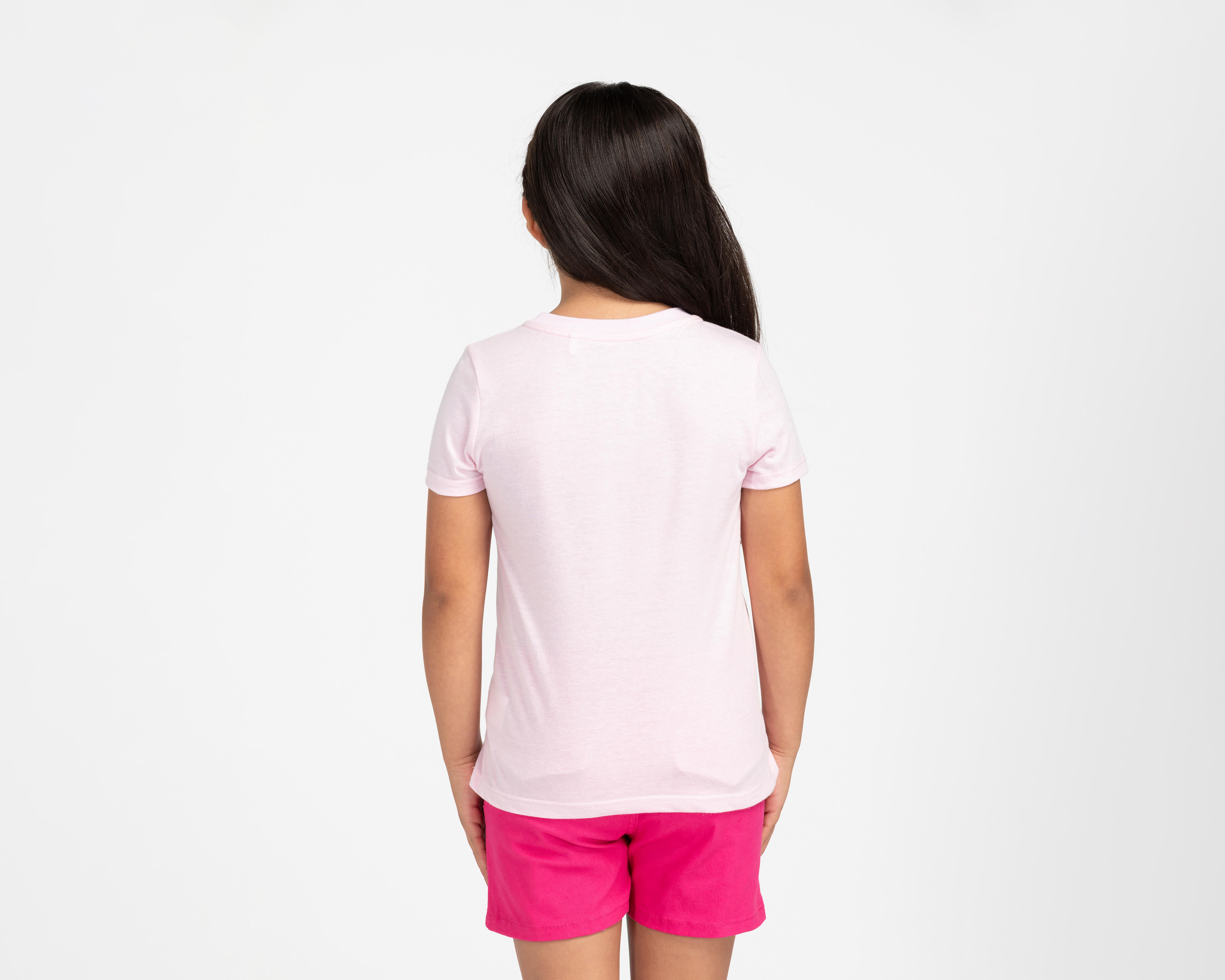Foto 3 | Foto 3 | Playera de Cuello Redondo Girl Attitude Rosa para Niña