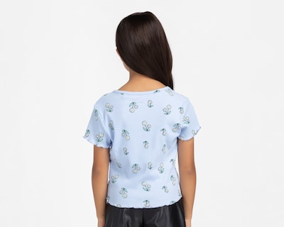 Foto 3 | Foto 3 | Playera Refill Manga Corta Estampada para Niña