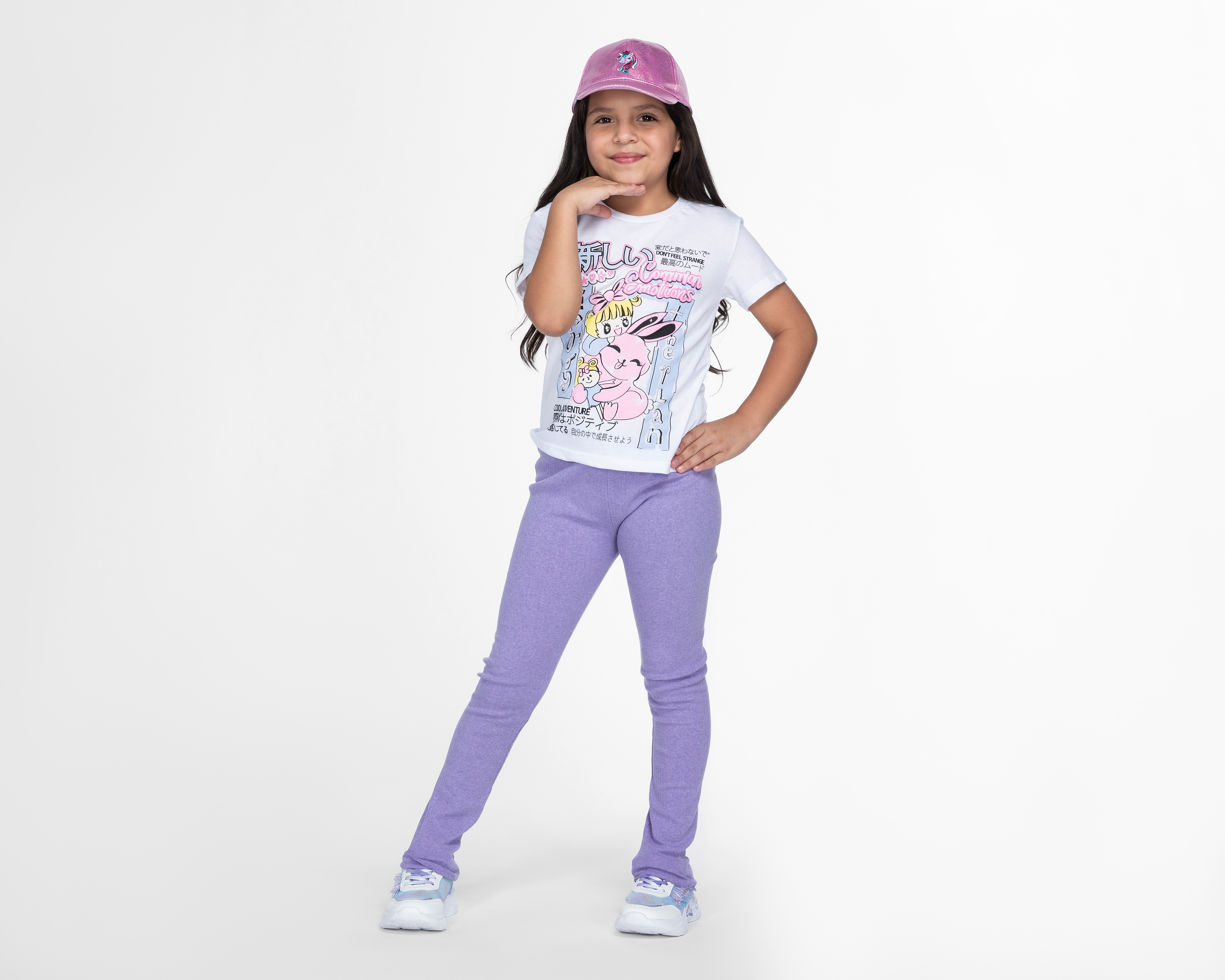 Foto 2 | Foto 2 | Playera 18 Forever Manga Corta Estampado para Niña