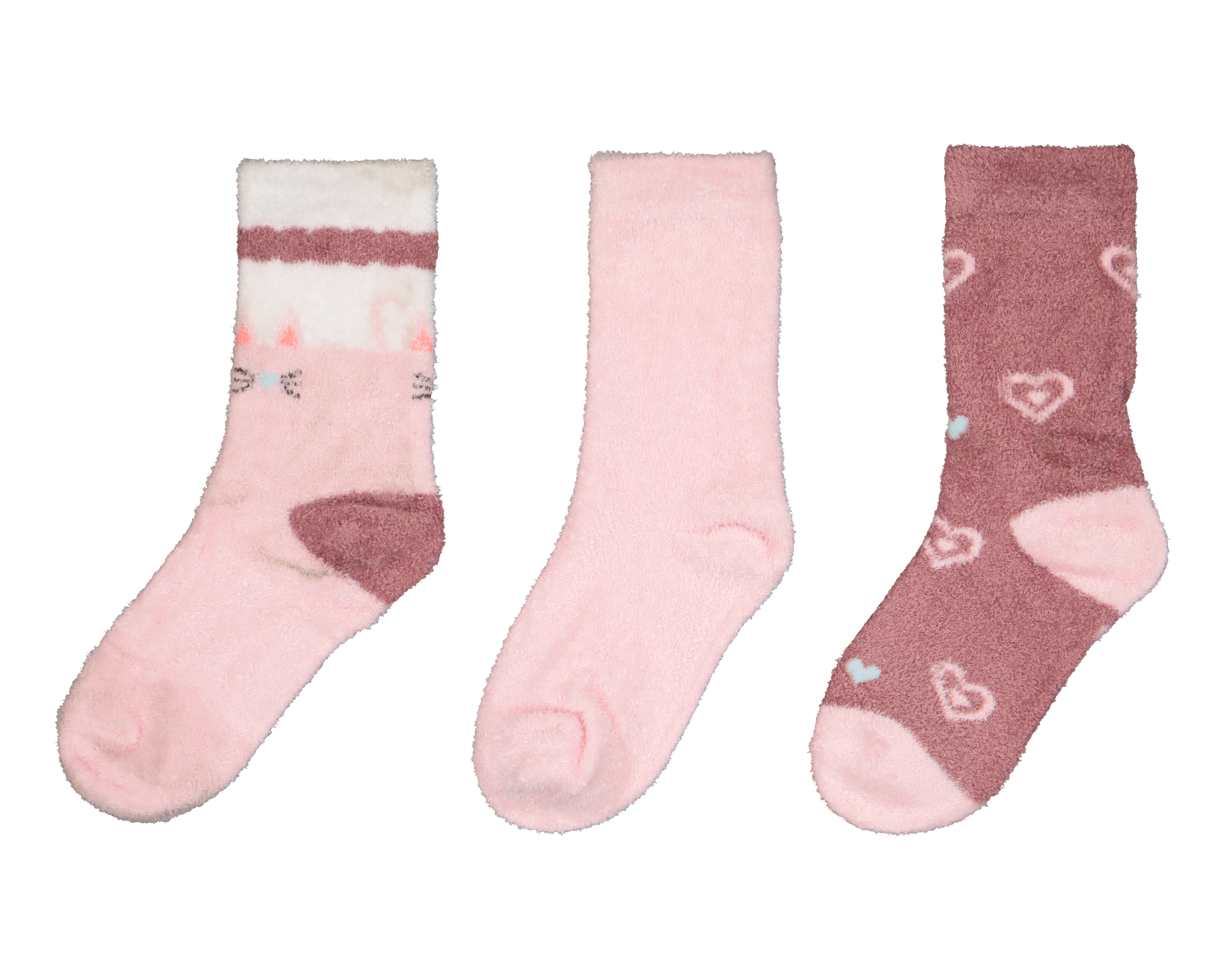 Foto 2 pulgar | Foto 1 | Calcetas Largas Girls Attitude para Niña 3 Pares