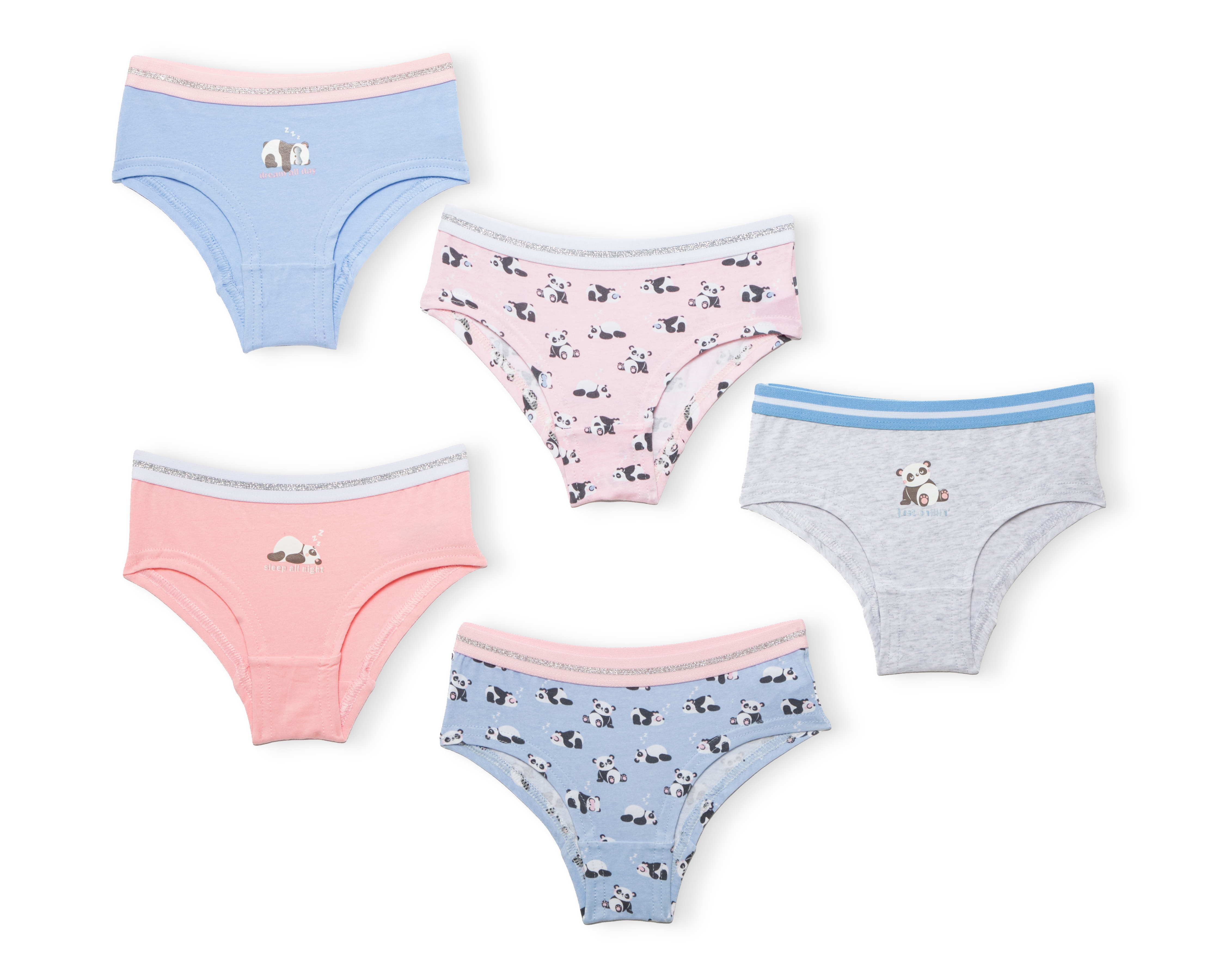 Foto 2 pulgar | Foto 1 | Pantaleta Girls Attitude para Niña 5 Piezas