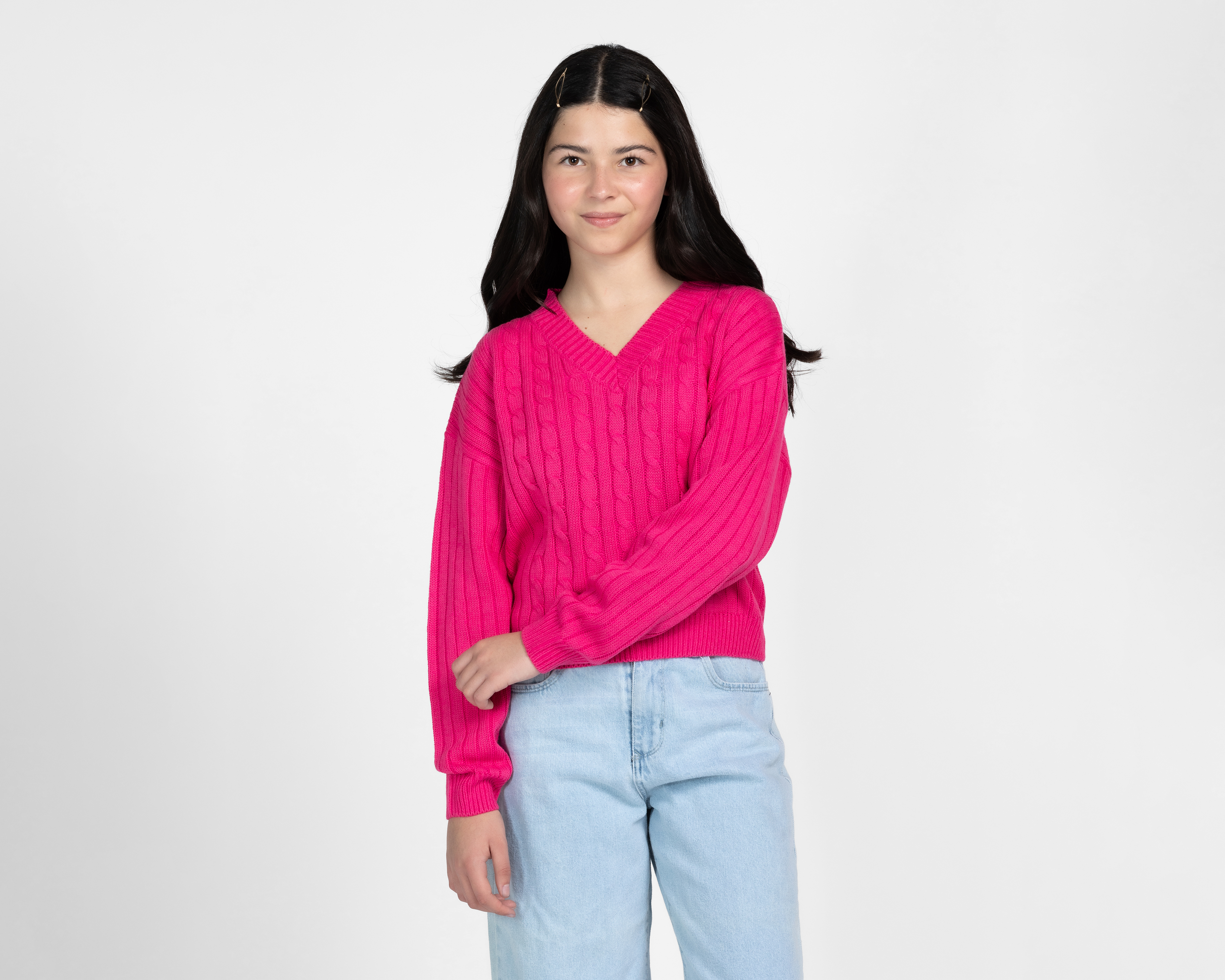 Foto 2 pulgar | Foto 1 | Suéter Girls Attitude para Niña