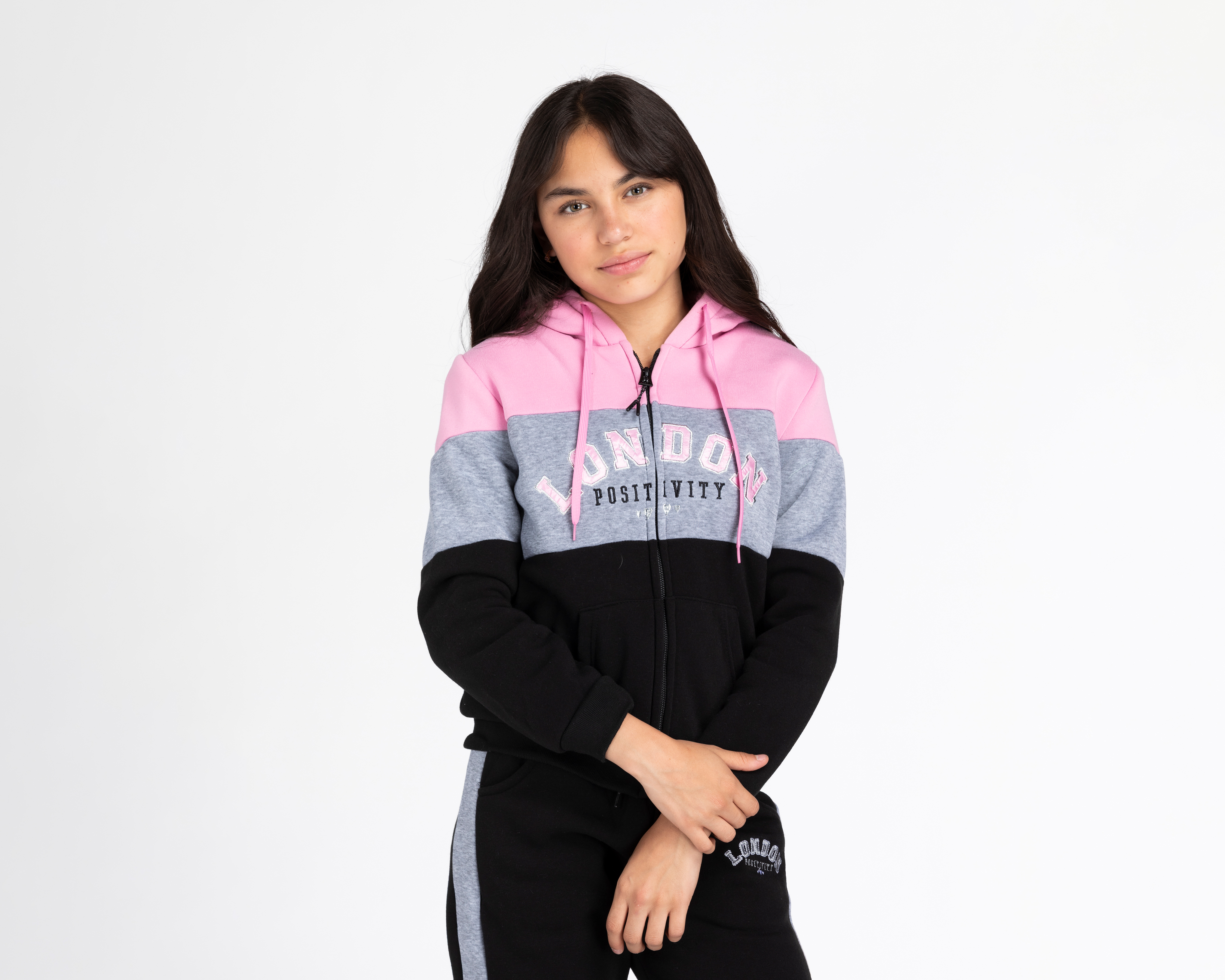 Foto 5 pulgar | Foto 4 | Conjunto de Pants y Sudadera Girls Attitude para Niña