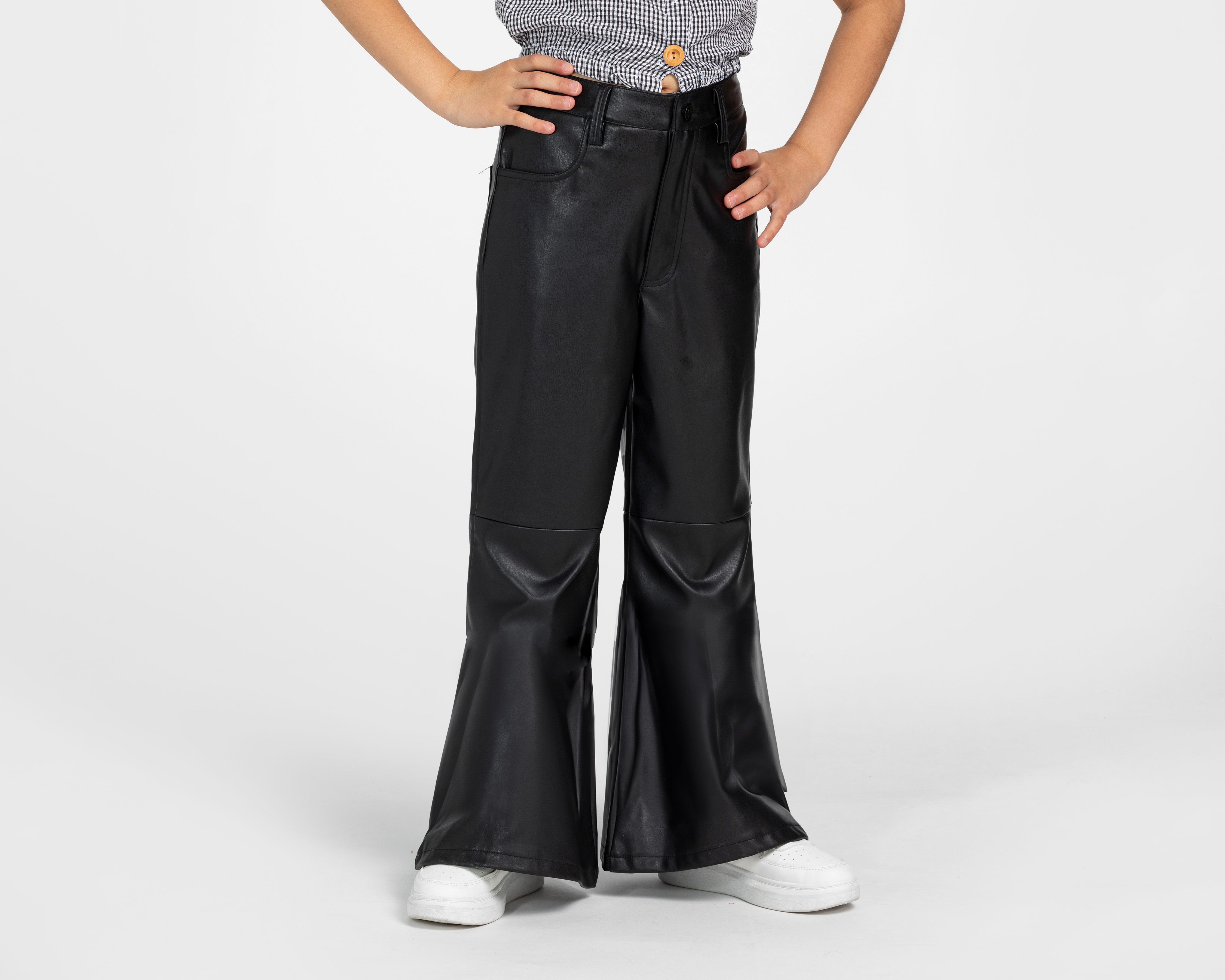 Foto 2 pulgar | Foto 1 | Pantalón Girls Attitude Flare para Niña