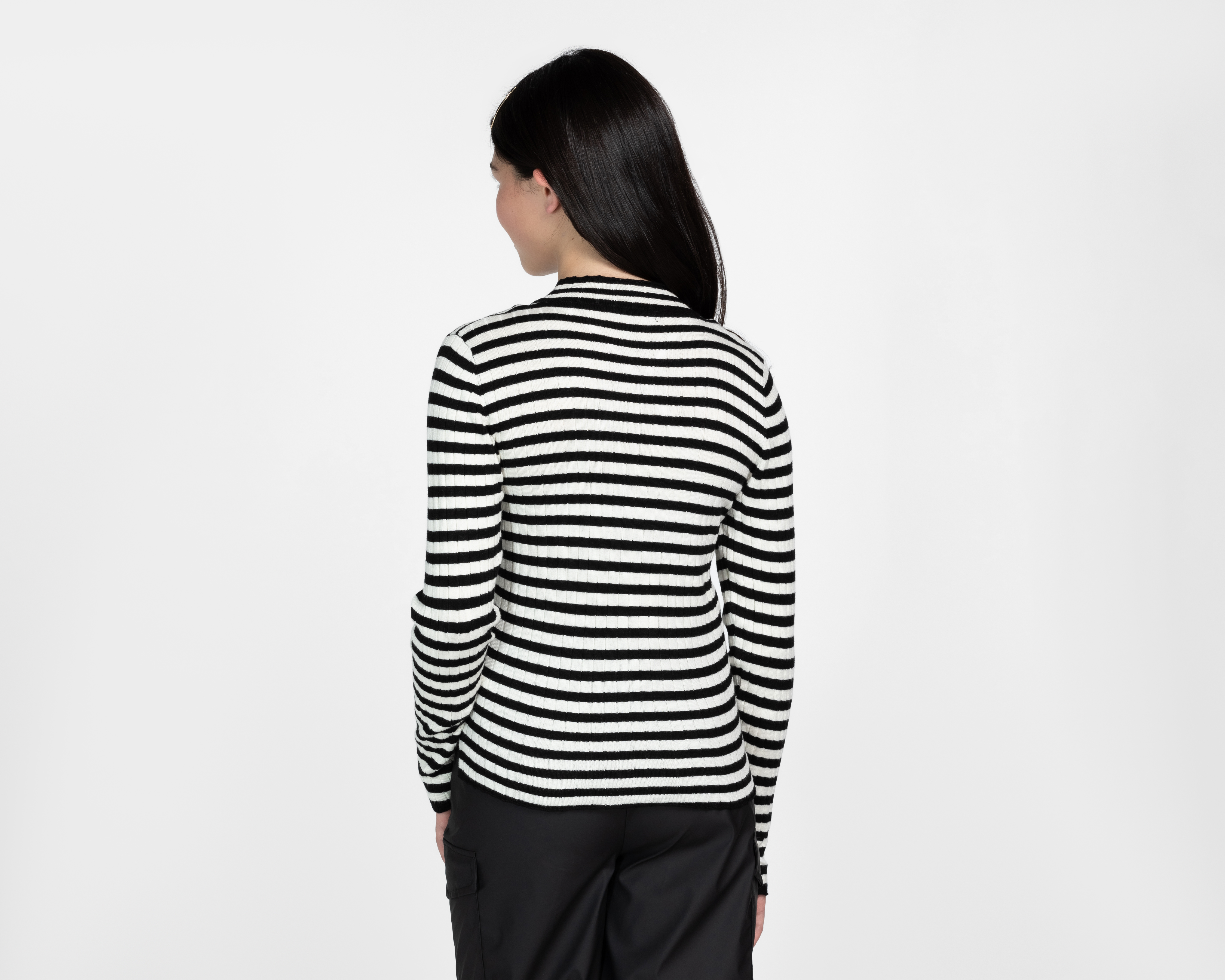 Foto 3 pulgar | Foto 2 | Playera Girls Attitude Manga Larga a Rayas para Niña