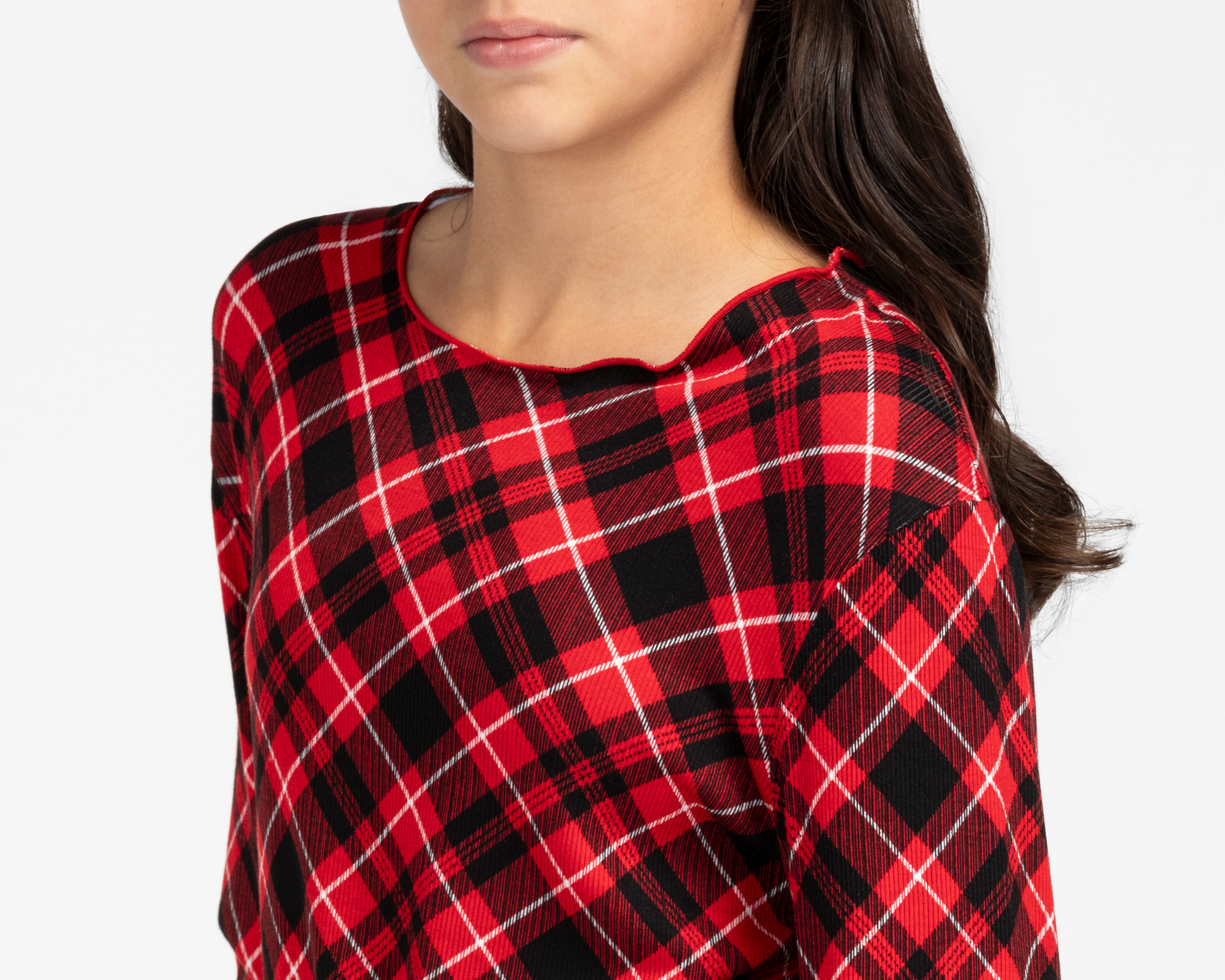 Foto 4 | Foto 4 | Blusa Refill Manga Larga a Cuadros para Niña