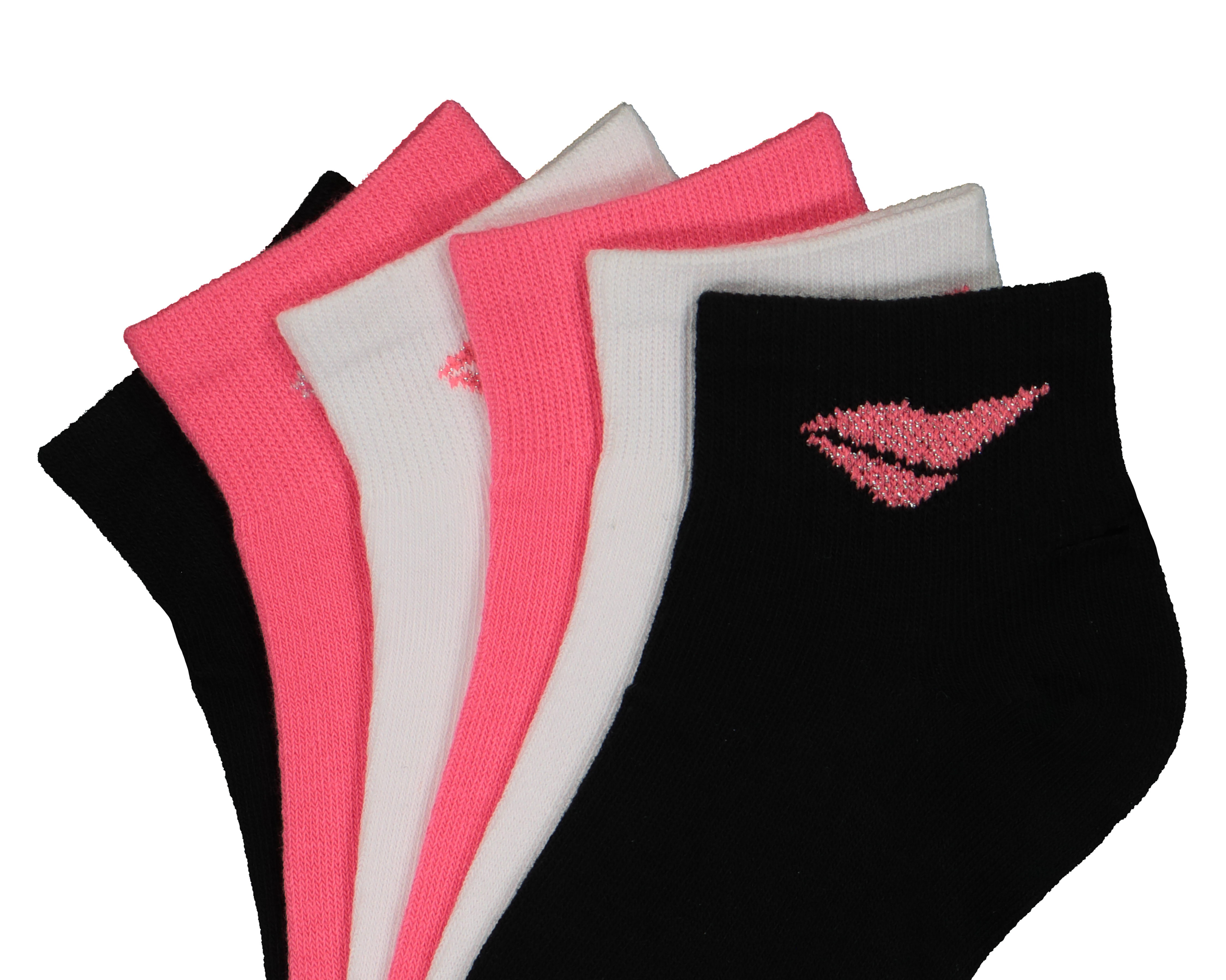 Foto 3 pulgar | Foto 2 | Calcetas Deportivas Cortas Sportline Lisas para Mujer 6 Pares