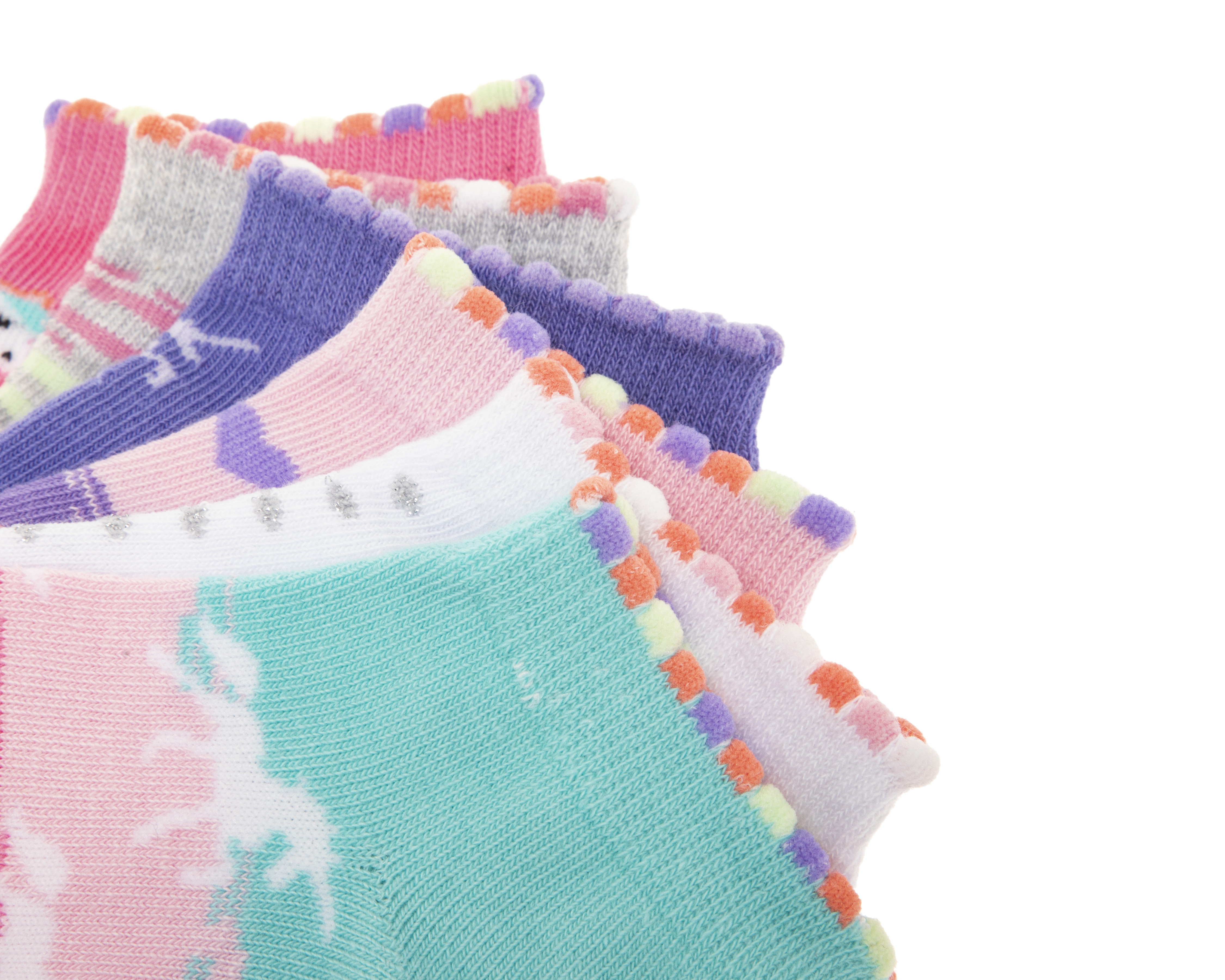 Foto 3 pulgar | Foto 2 | Calcetas Girls Attitude para Niña 6 Pares