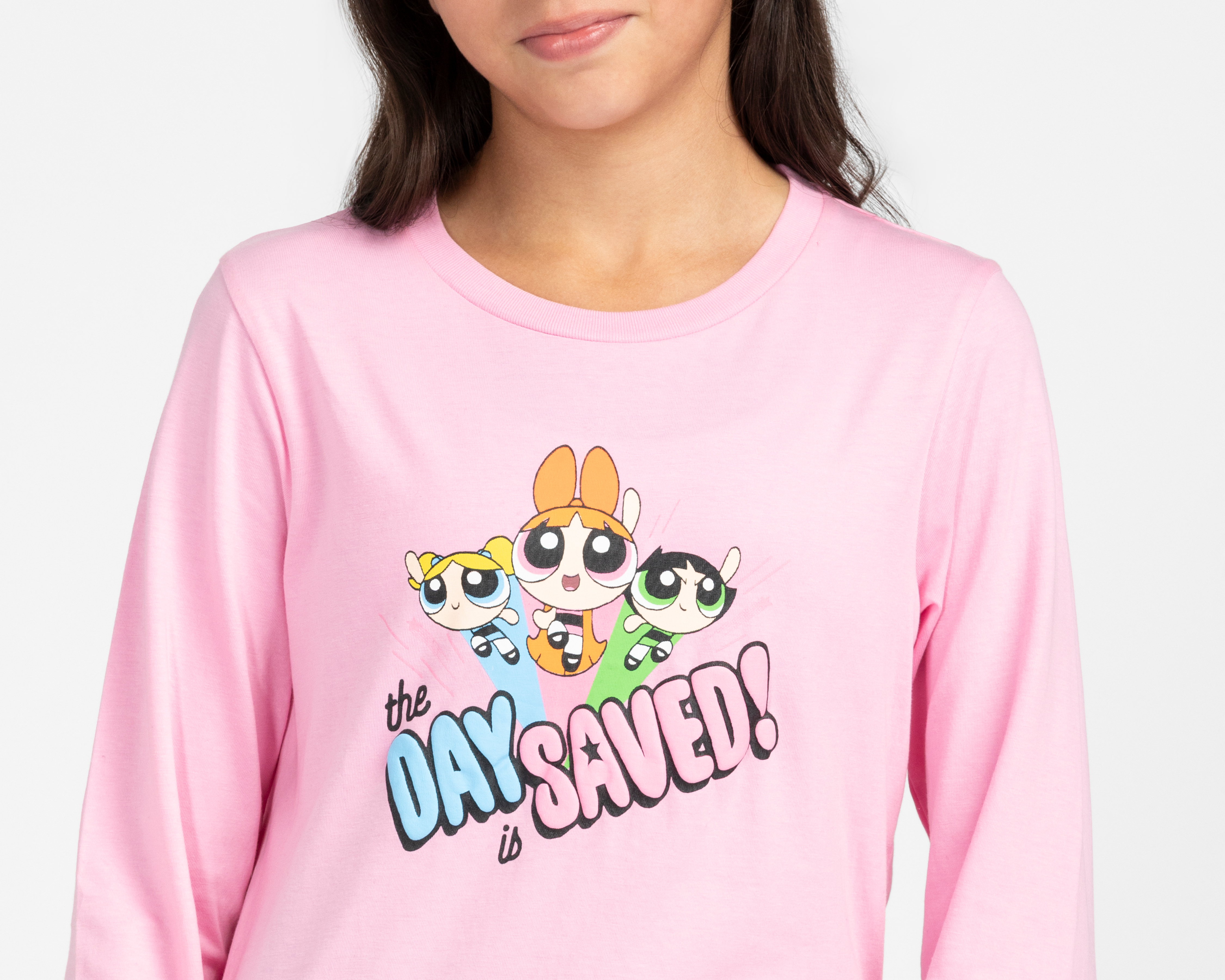 Foto 4 | Foto 4 | Playera Las Chicas Superpoderosas para Niña 2 Piezas