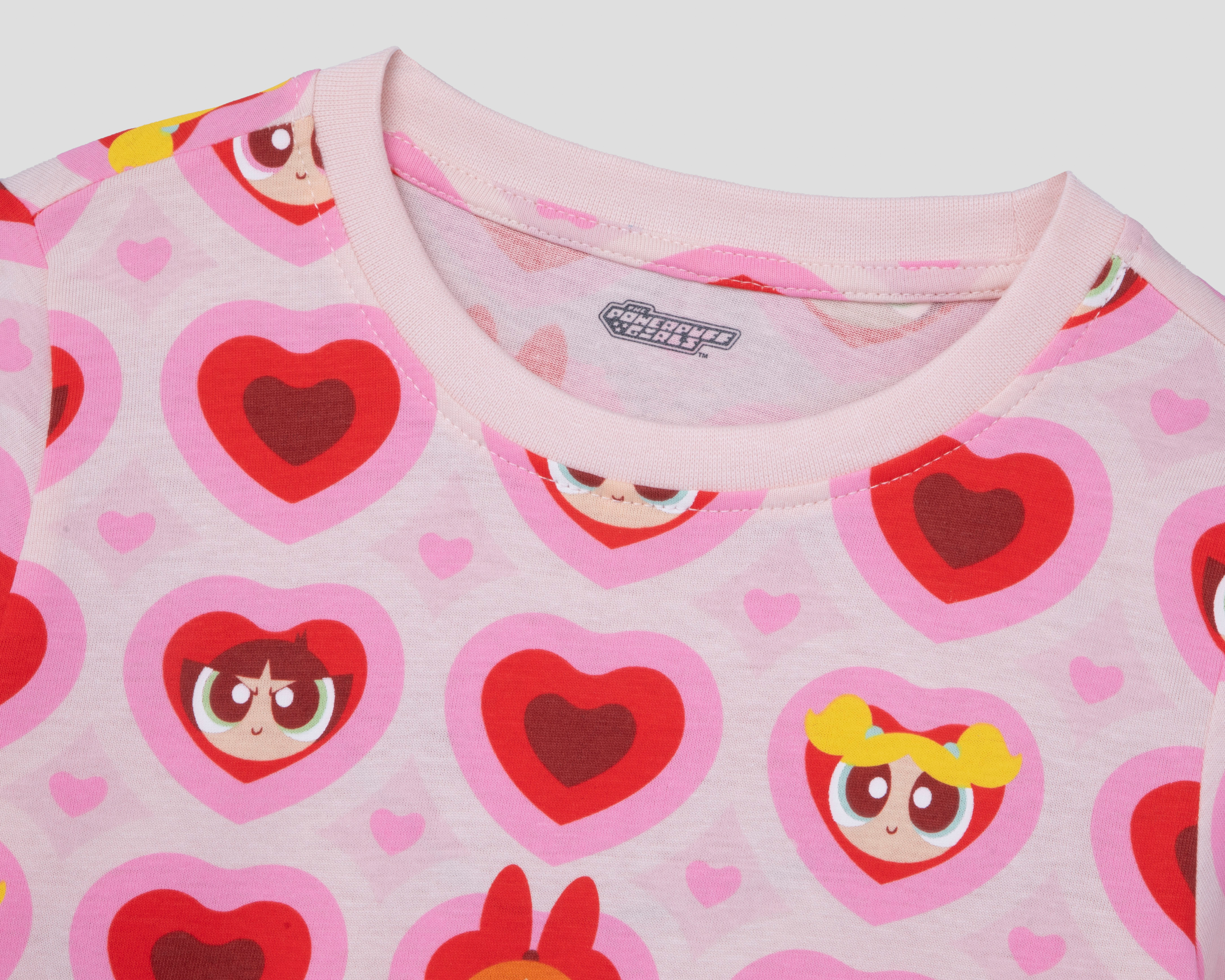 Foto 4 pulgar | Foto 3 | Playera Las Chicas Superpoderosas para Niña 2 Piezas