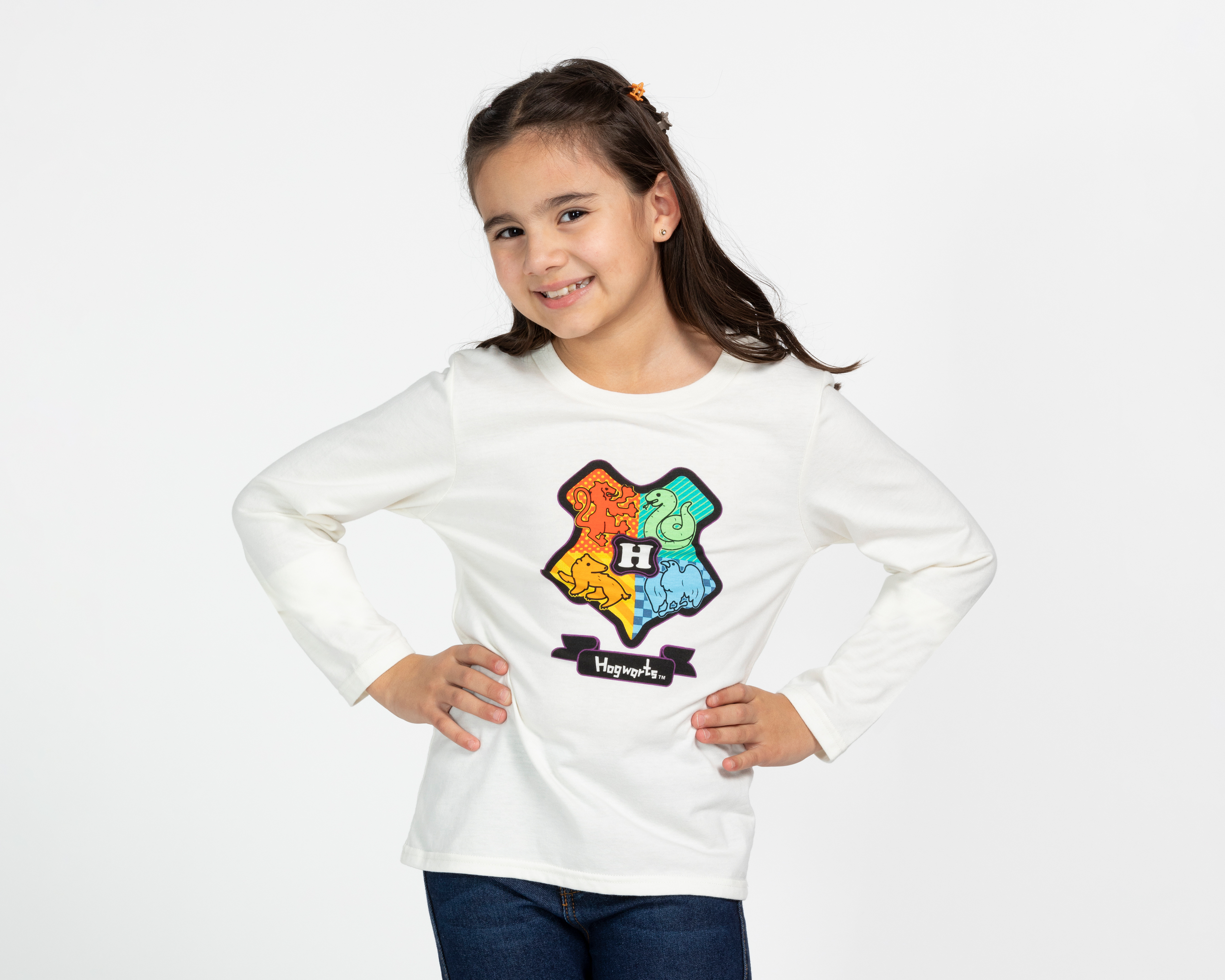 Foto 3 pulgar | Foto 2 | Playera Harry Potter para Niña 2 Piezas