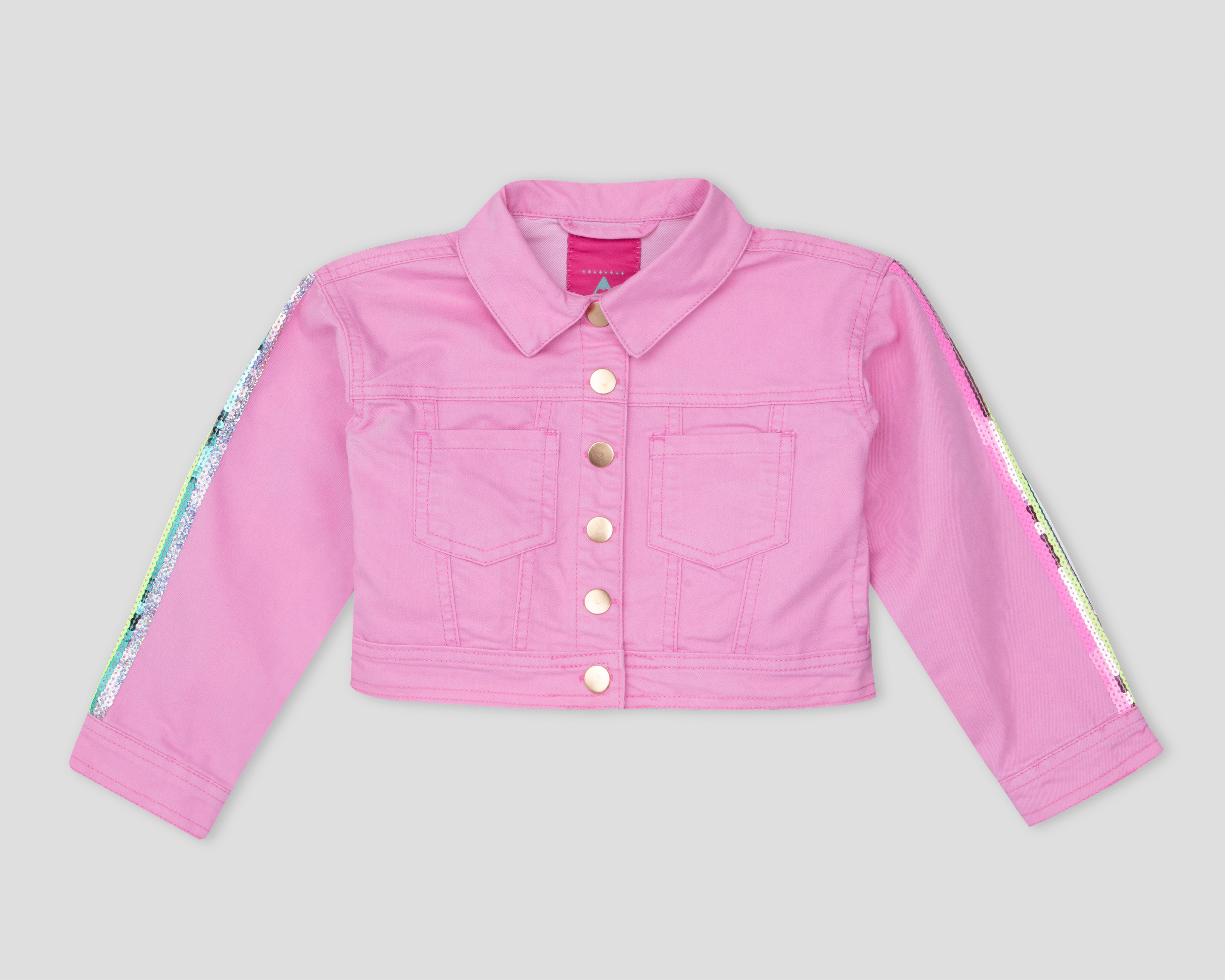 Foto 2 pulgar | Foto 1 | Chamarra Girls Attitude para Niña