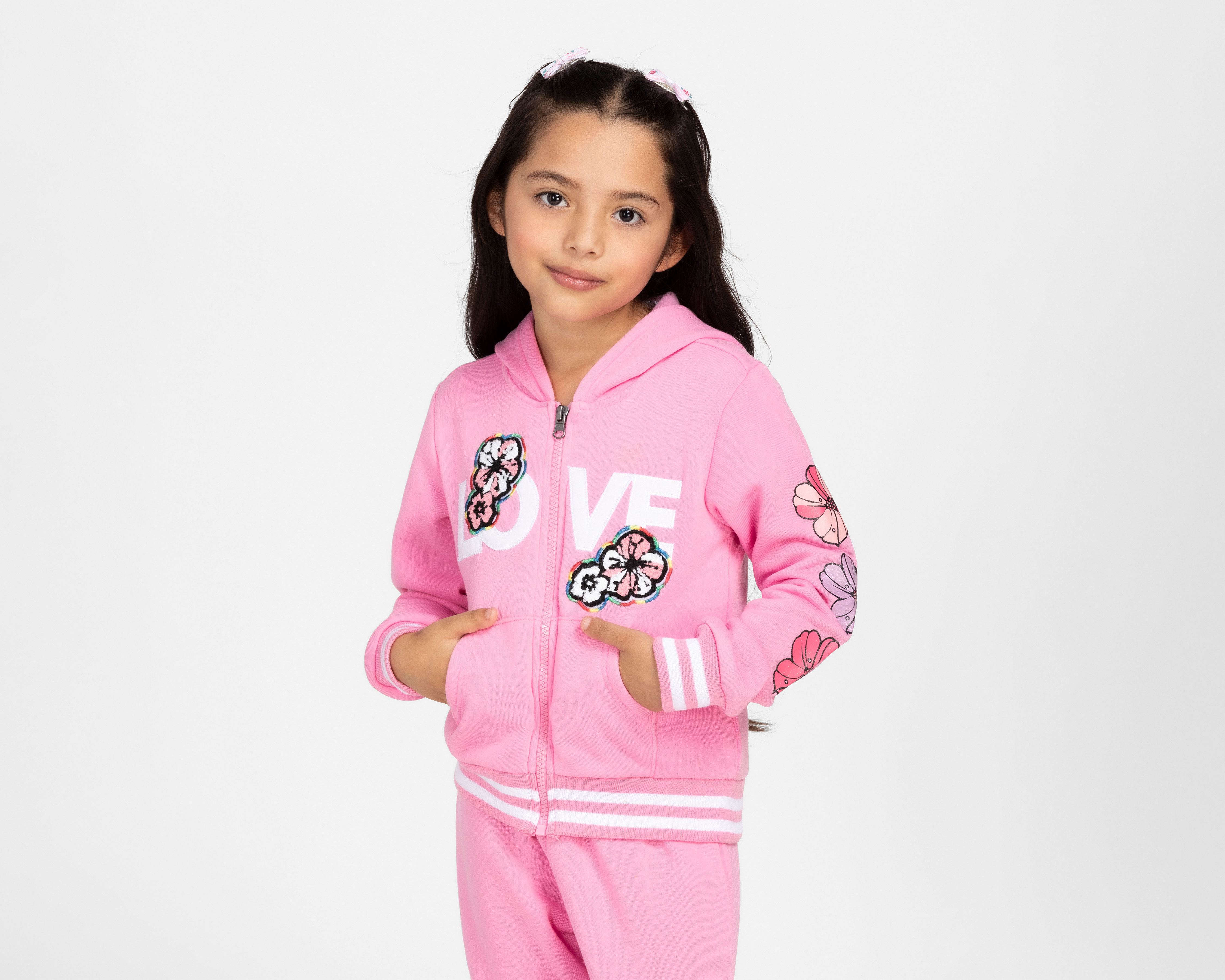 Foto 4 pulgar | Foto 3 | Conjunto de Pants y Sudadera Girls Attitude para Niña