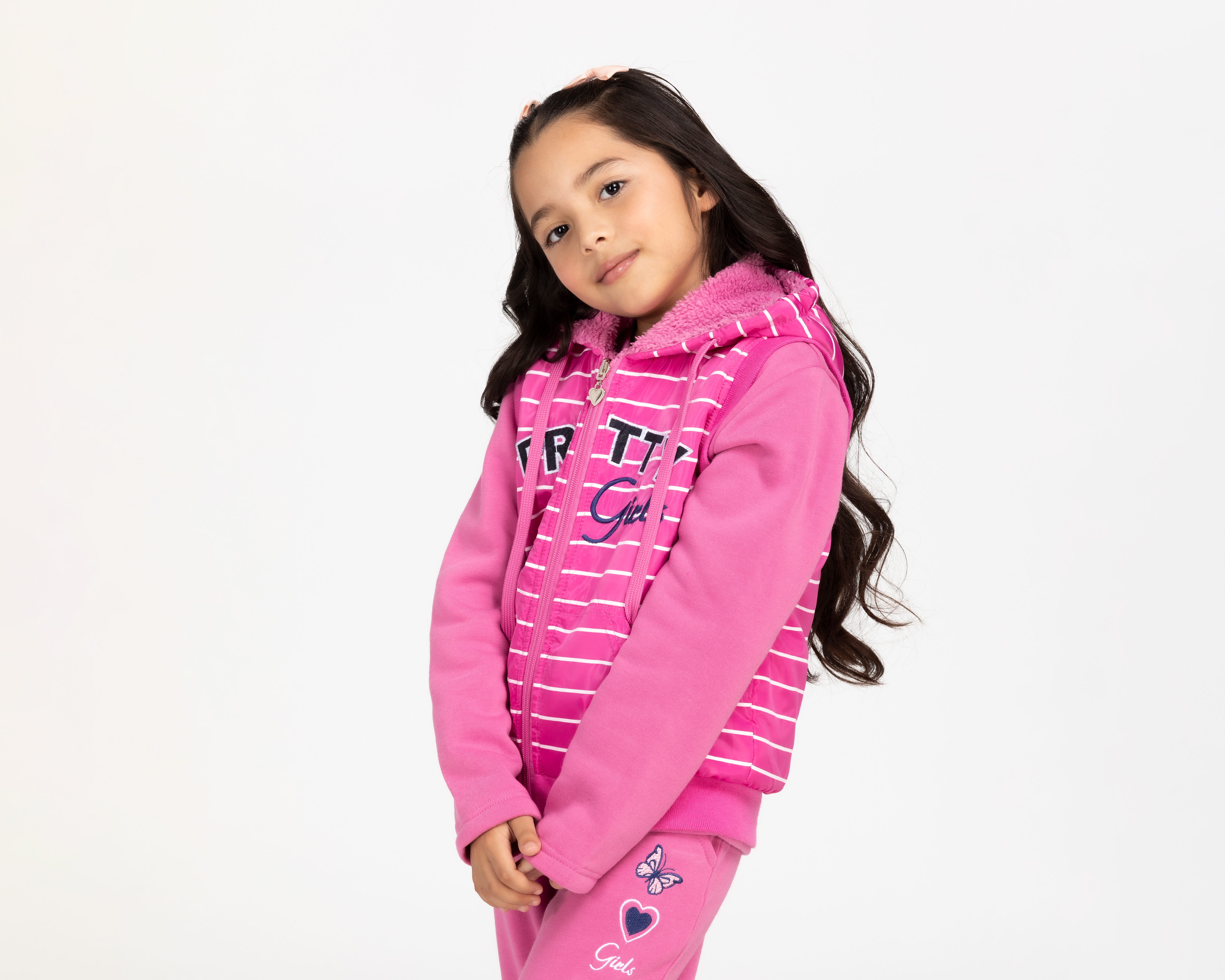 Foto 4 pulgar | Foto 3 | Conjunto Girls Attitude para Niña 3 Piezas