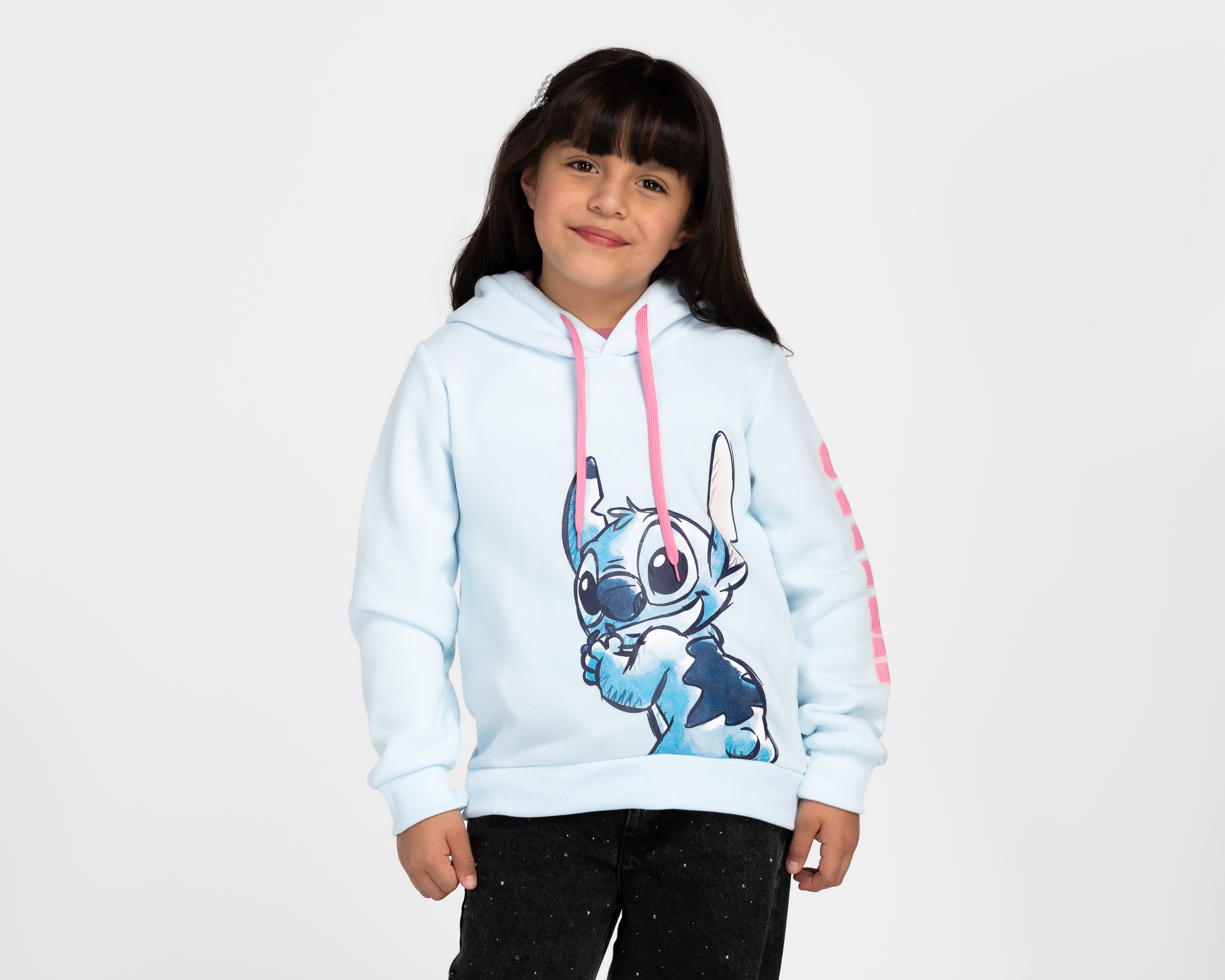 Sudadera Disney Lilo & Stitch con Gorro para Niña
