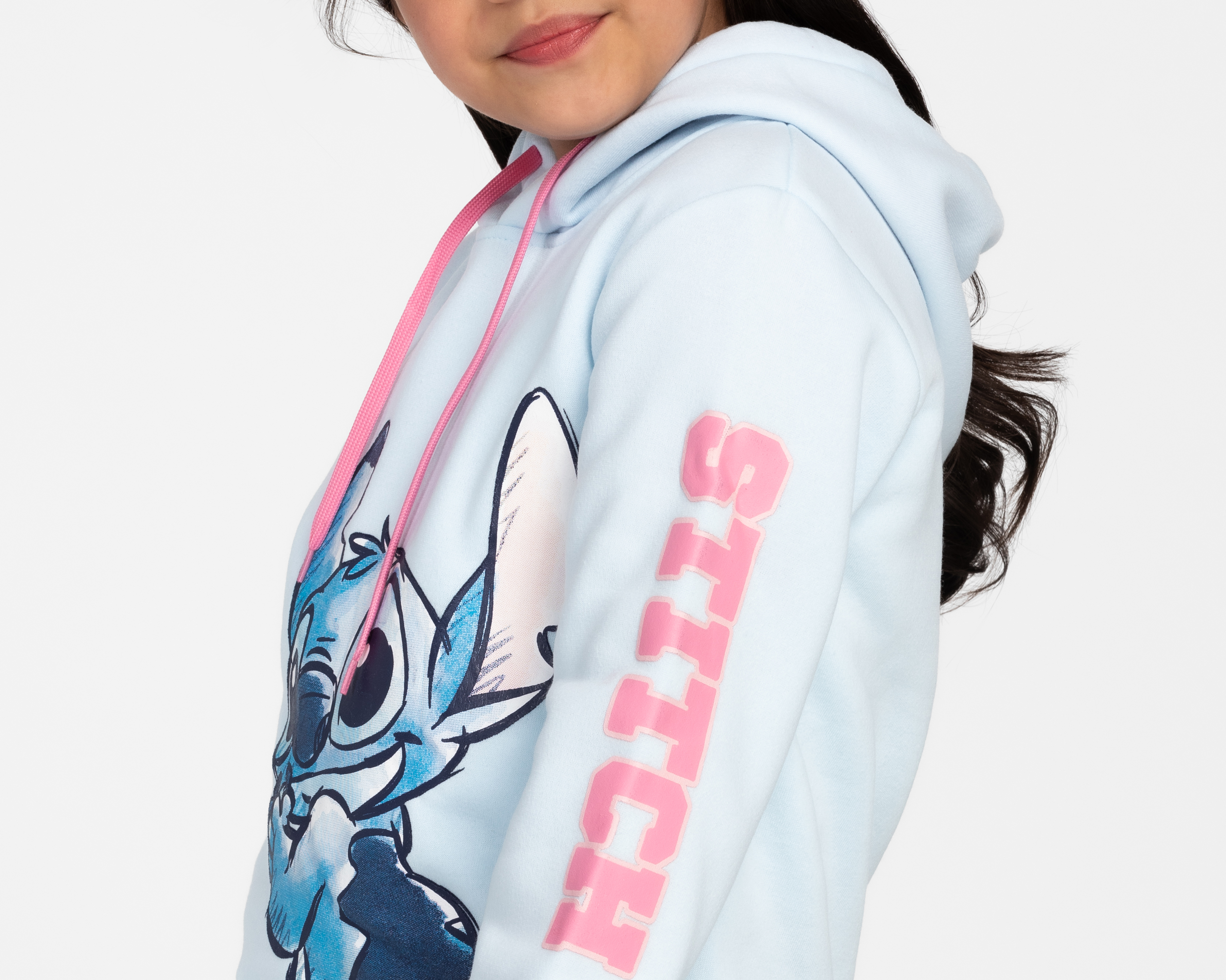Foto 4 pulgar | Foto 3 | Sudadera Disney Lilo & Stitch con Gorro para Niña