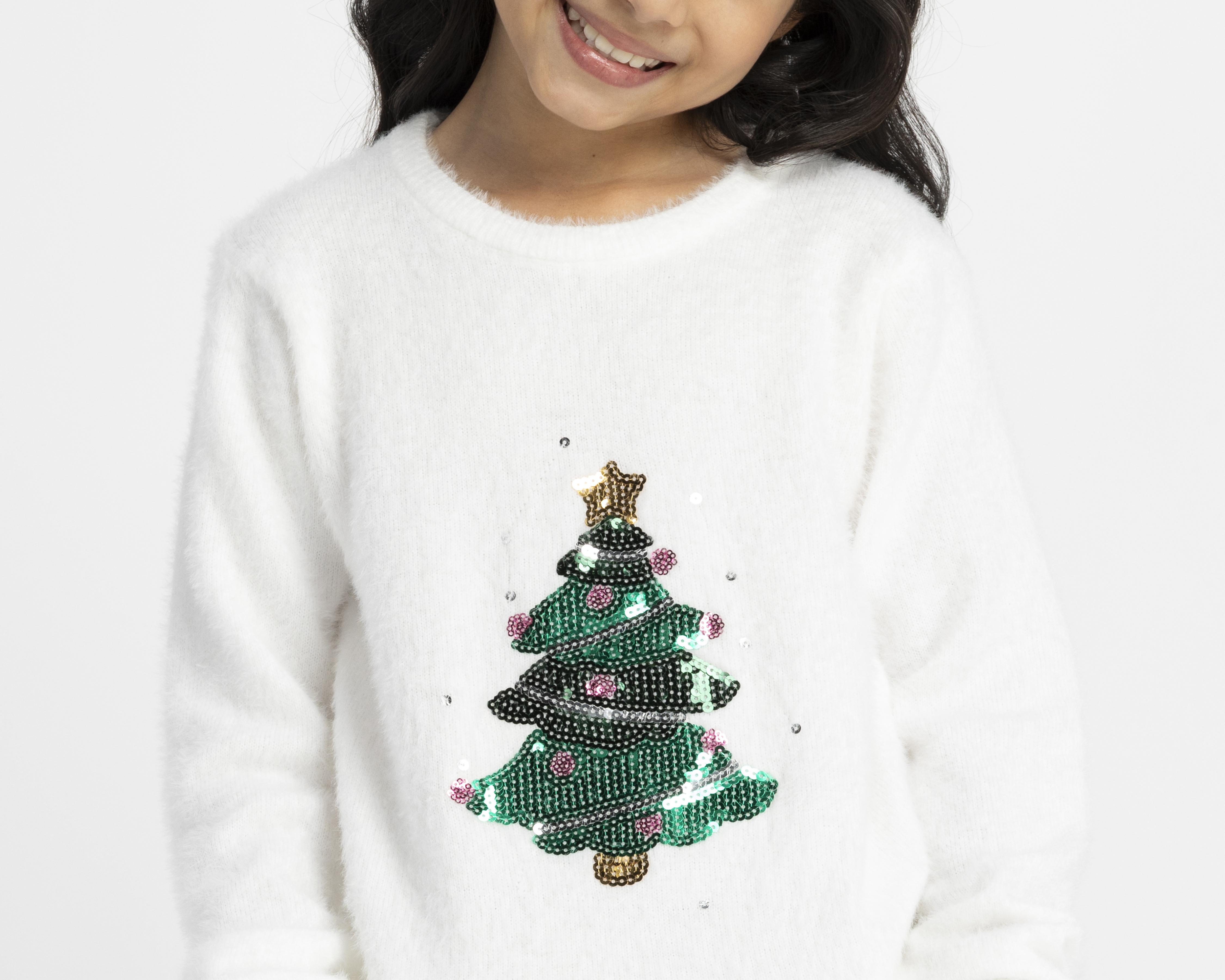 Foto 4 | Foto 4 | Suéter Navideño Refill para Niña