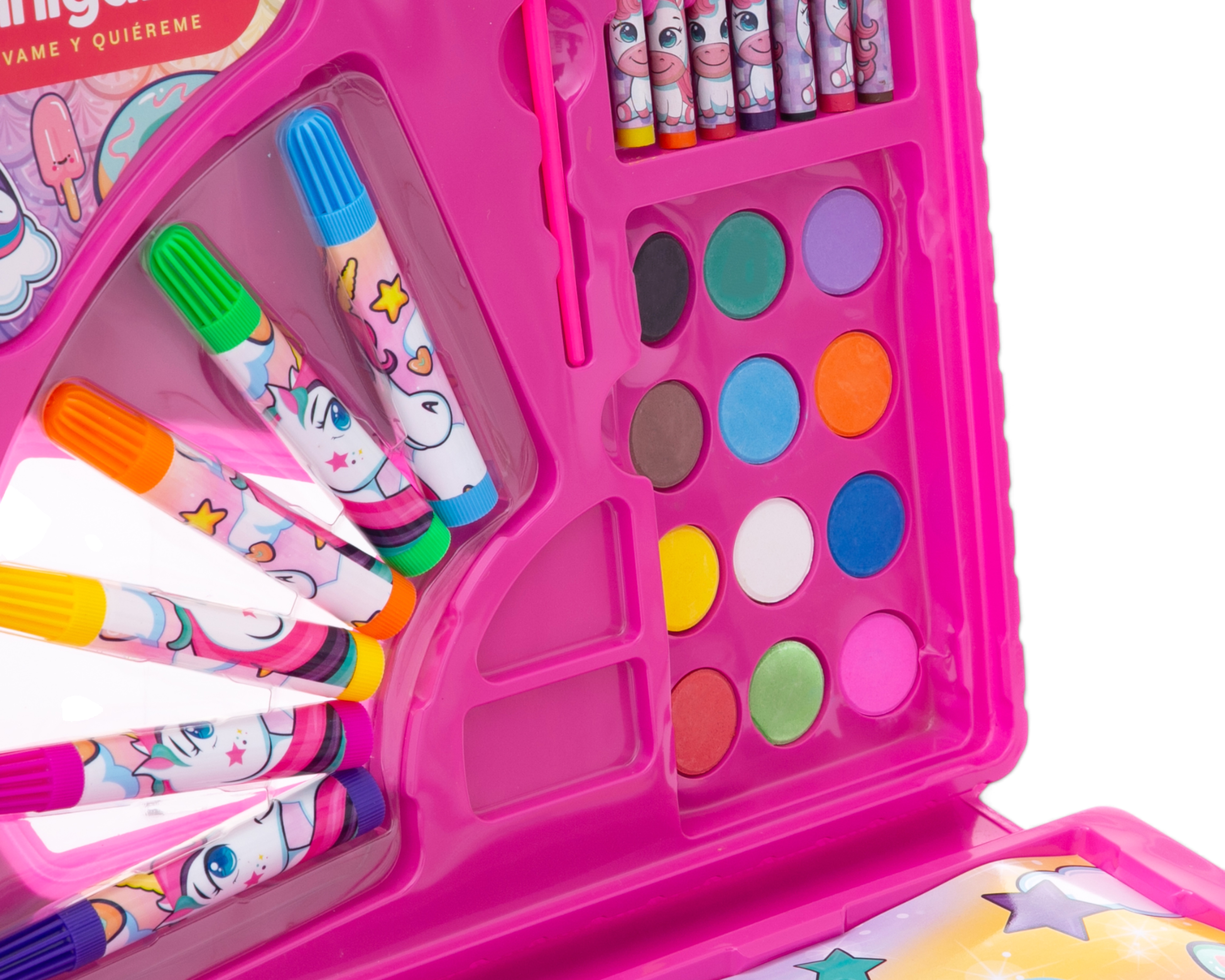 Foto 4 pulgar | Foto 3 | Estuche de Arte Minigami Unicornio 40 Piezas