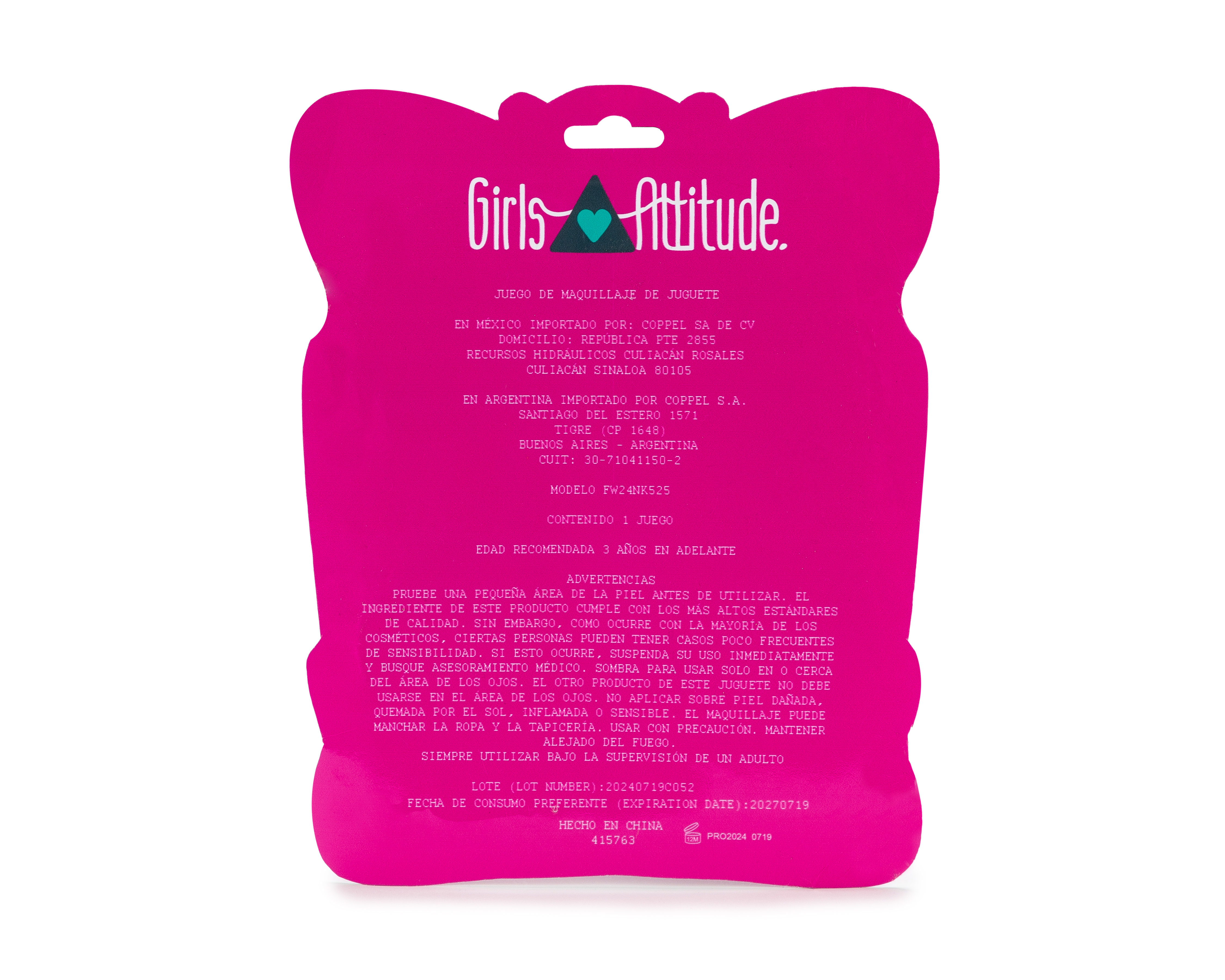 Foto 3 pulgar | Foto 2 | Uñas Postizas y Sombras para Ojos Girls Attitude