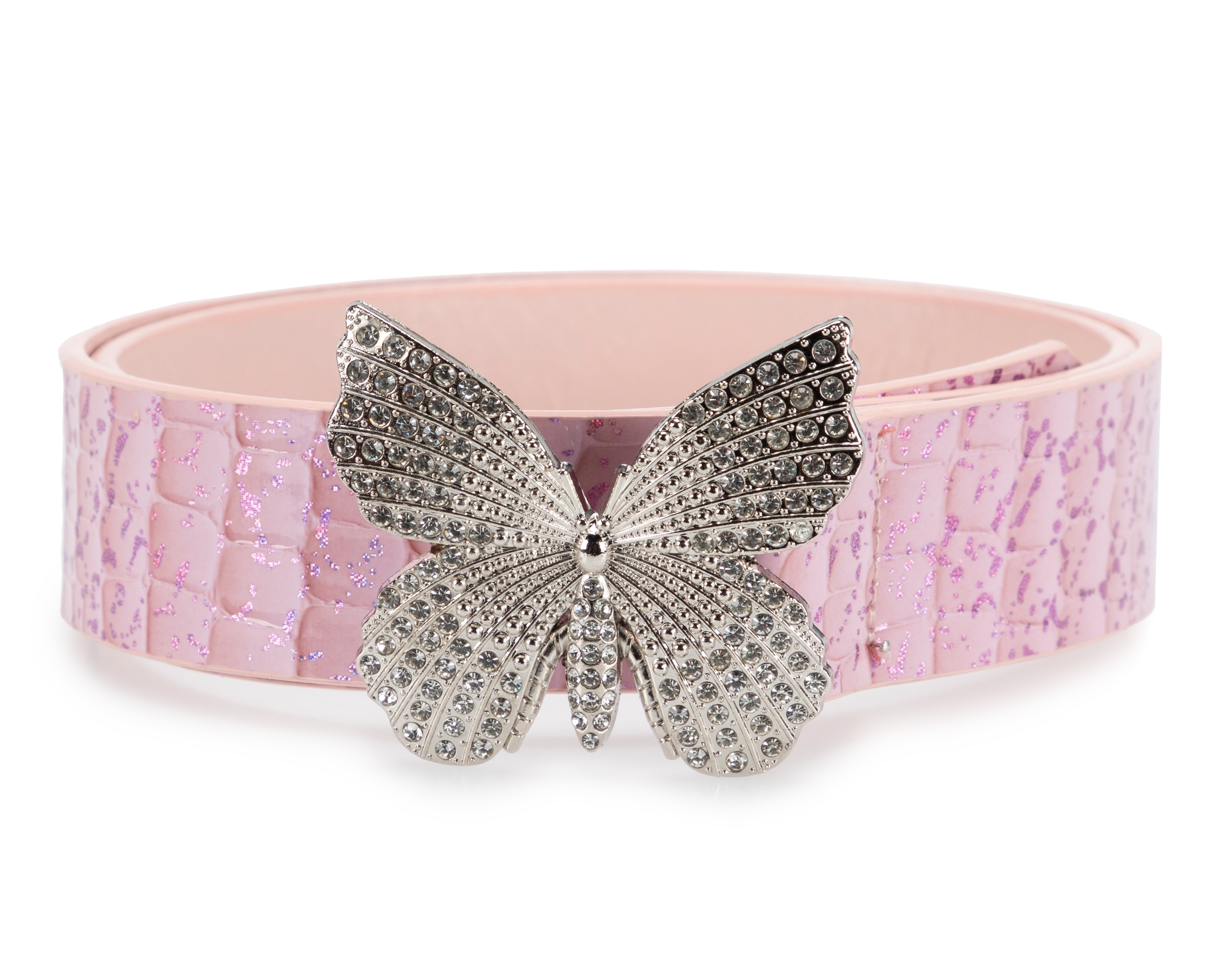 Foto 2 pulgar | Foto 1 | Cinto para Niña Girls Attitude con Hebilla Mariposa