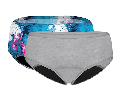 Foto 2 | Foto 2 | Bikini Menstrual Hanes 2 Piezas para Niña