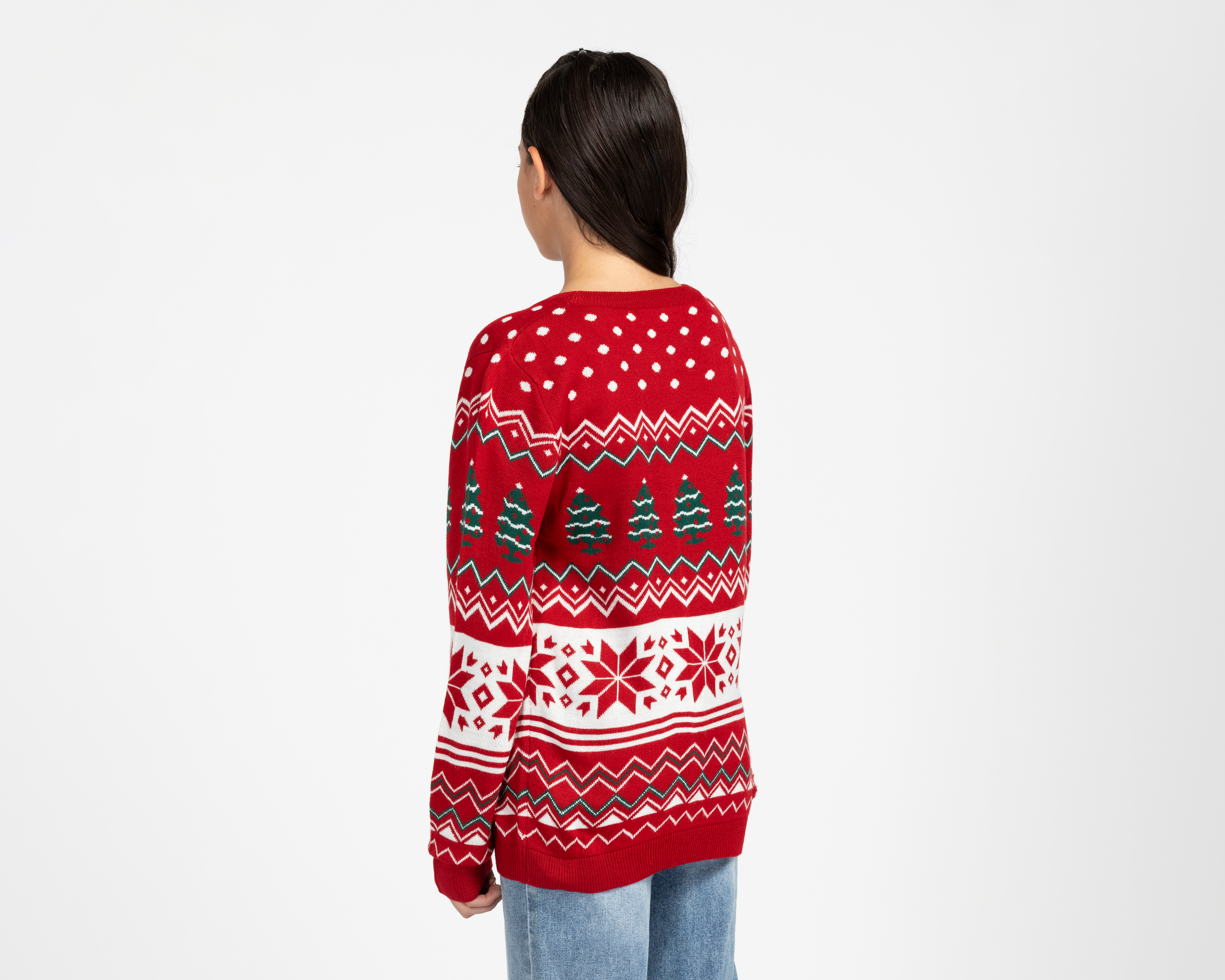 Foto 4 pulgar | Foto 3 | Suéter Refill para Niña