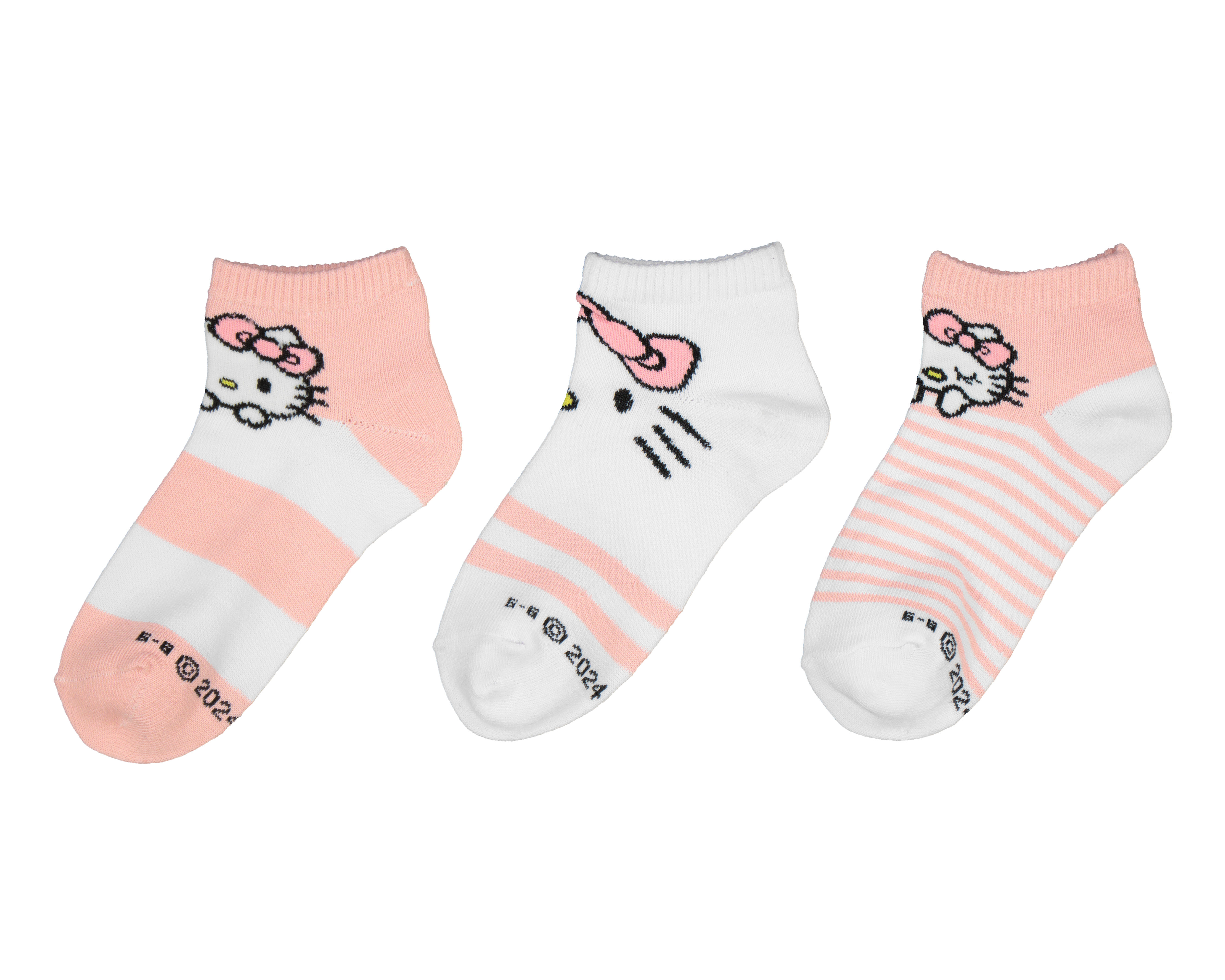 Calcetas Cortas Hello Kitty para Niña 3 Pares