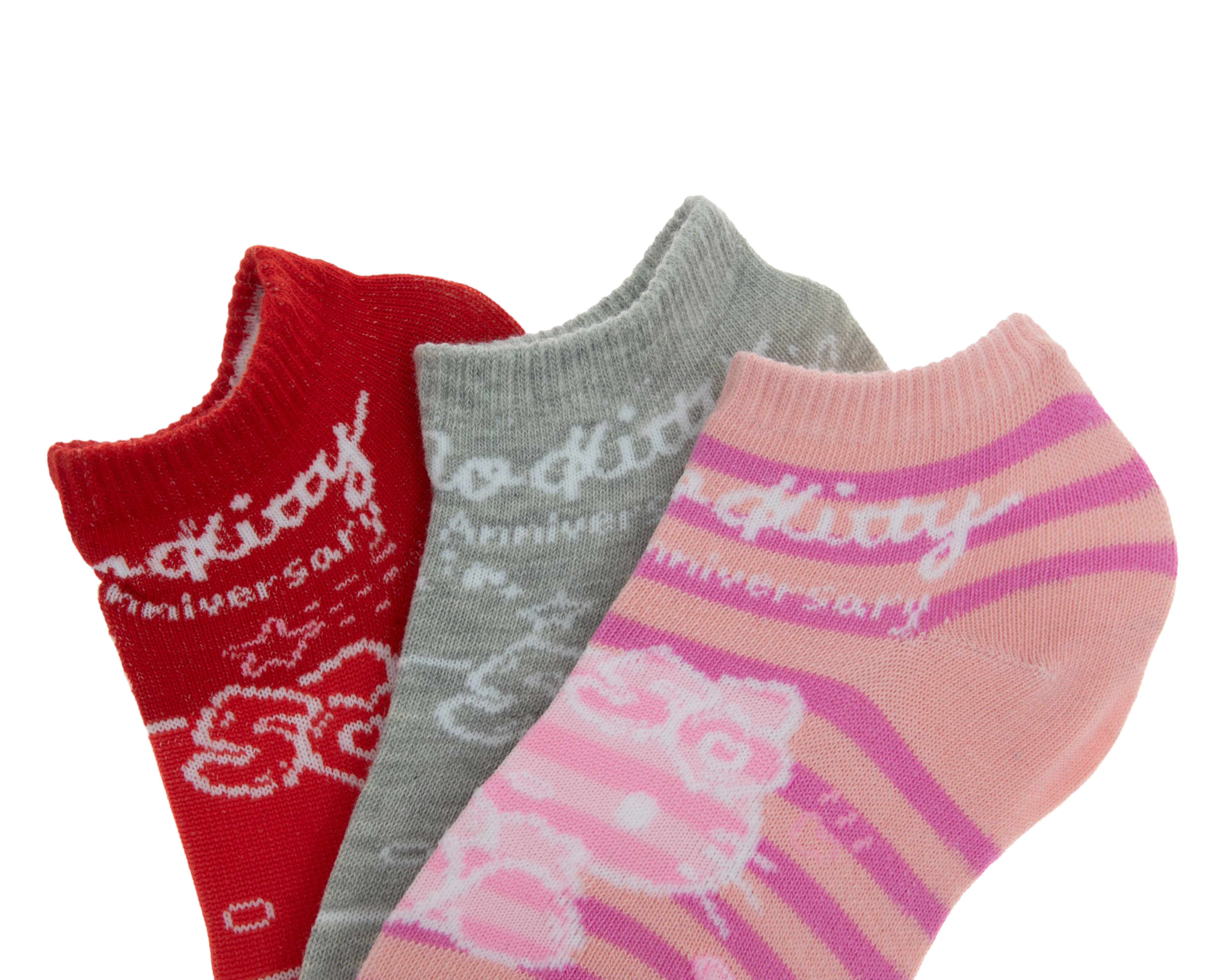 Foto 2 | Foto 2 | Calcetas Tines Hello Kitty para Niña 3 Pares