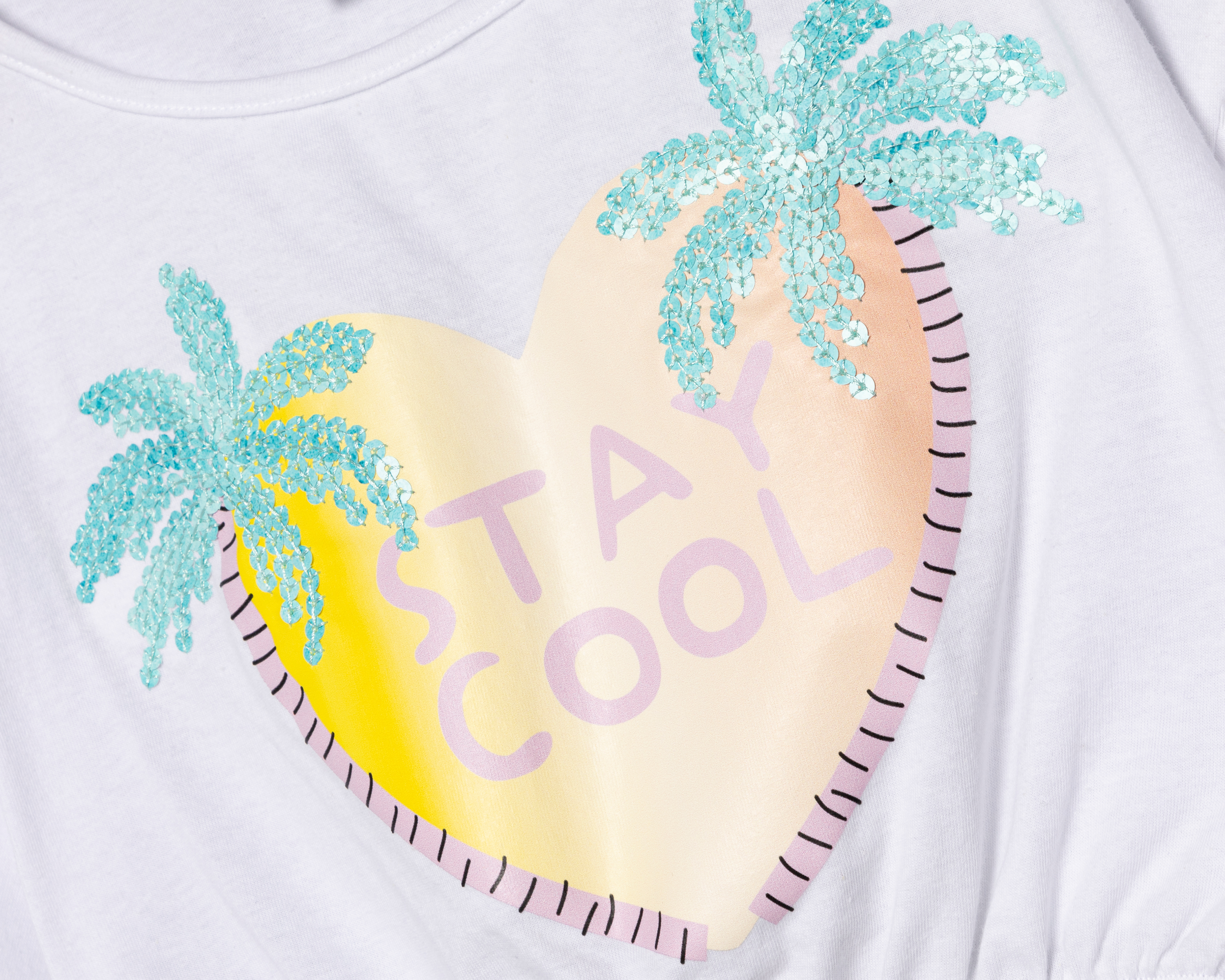 Foto 3 | Foto 3 | Conjunto de Playera y Short Girls Attitude para Niña