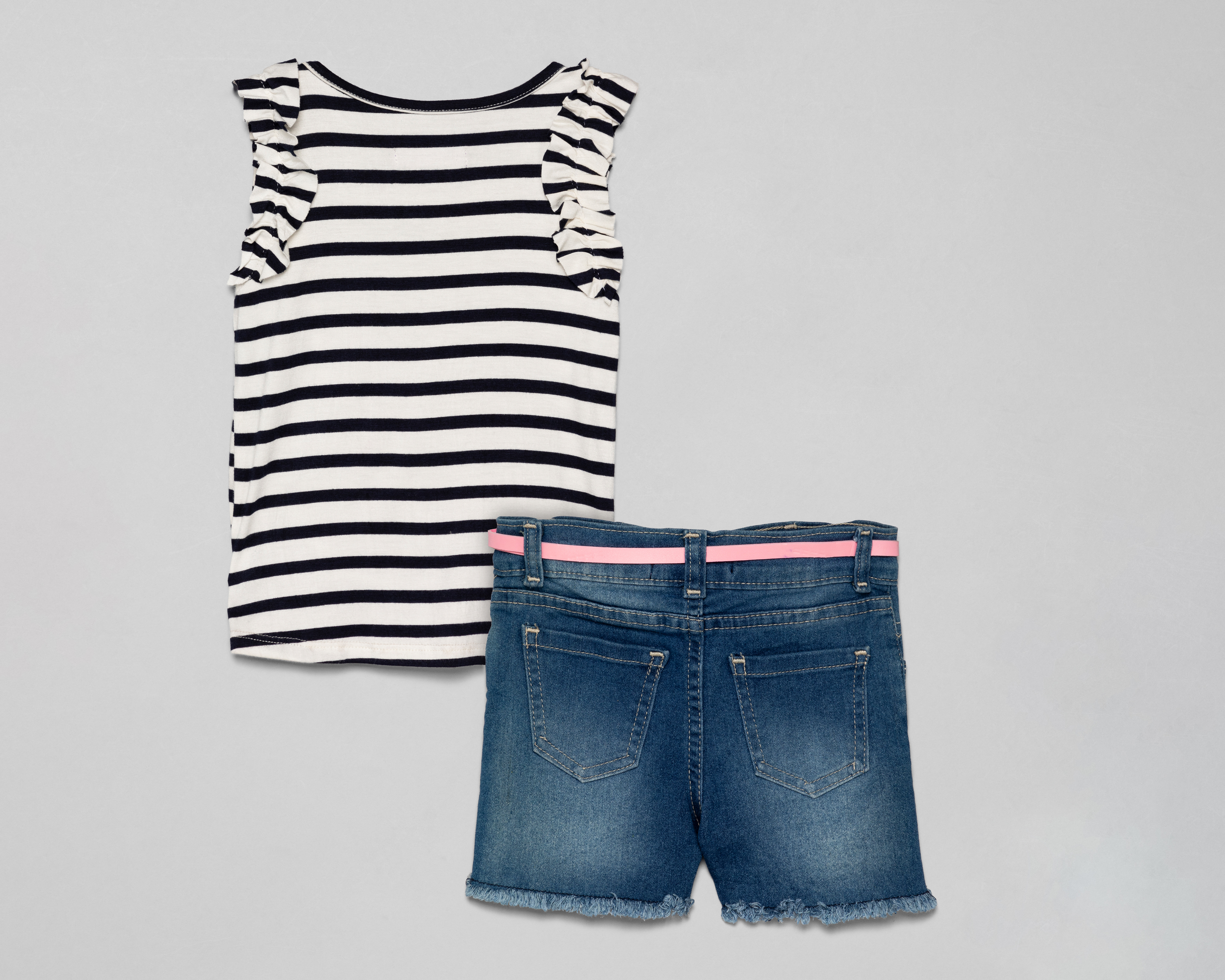 Foto 2 | Foto 2 | Conjunto de Playera y Short Girls Attitude para Niña