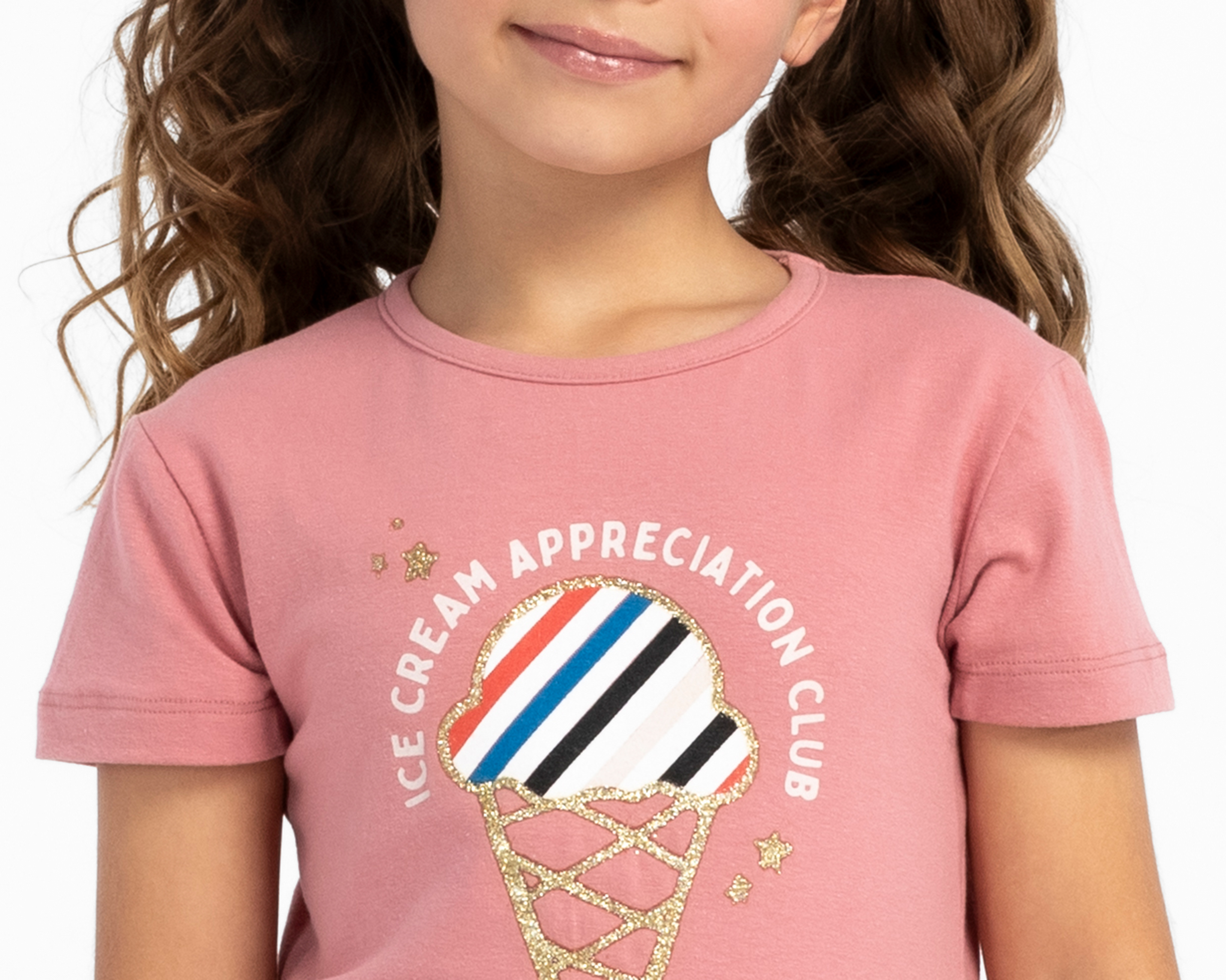 Foto 6 pulgar | Foto 5 | Playera Girls Attitude Manga Corta para Niña