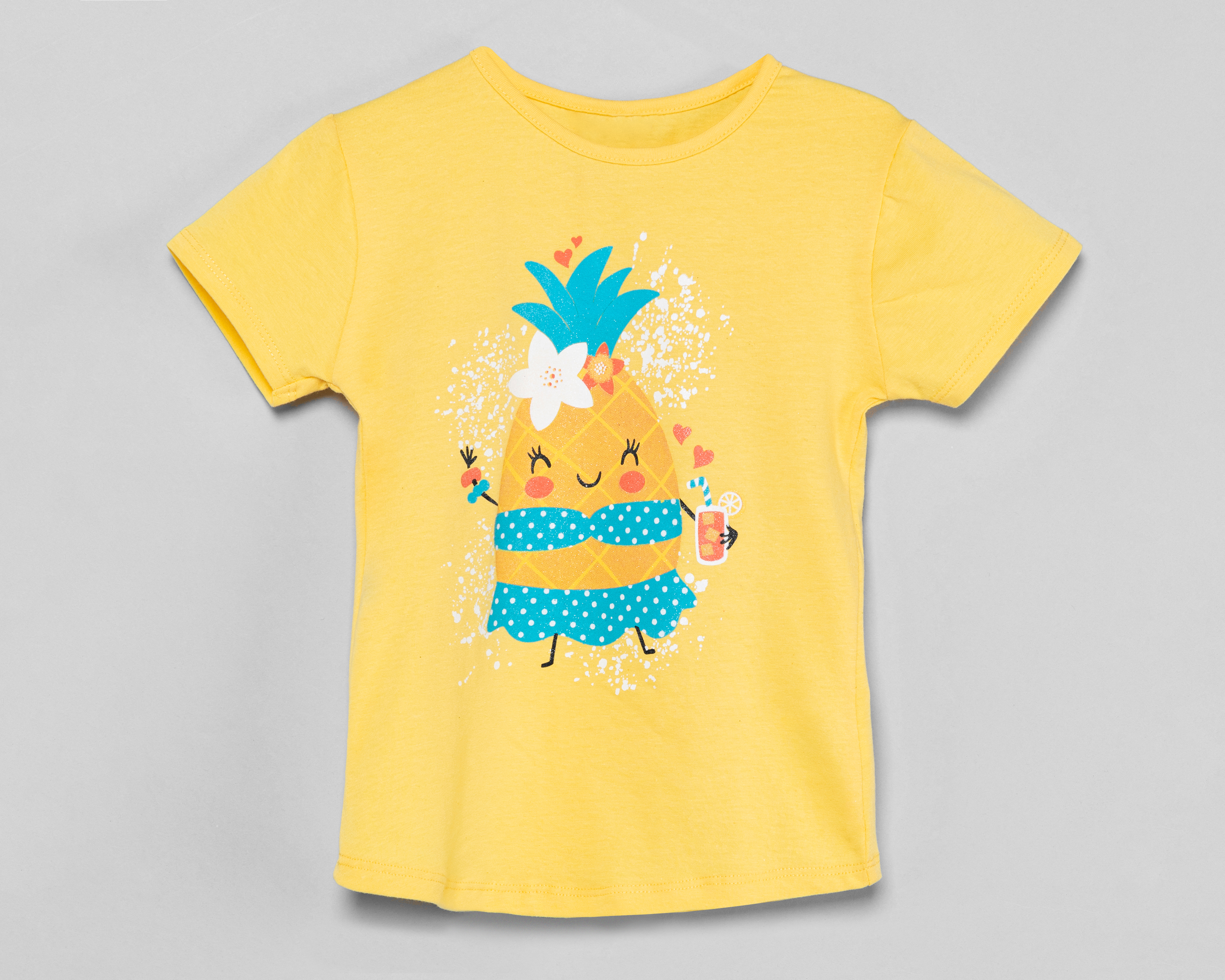 Foto 2 pulgar | Foto 1 | Playera Girls Attitude Manga Corta para Niña