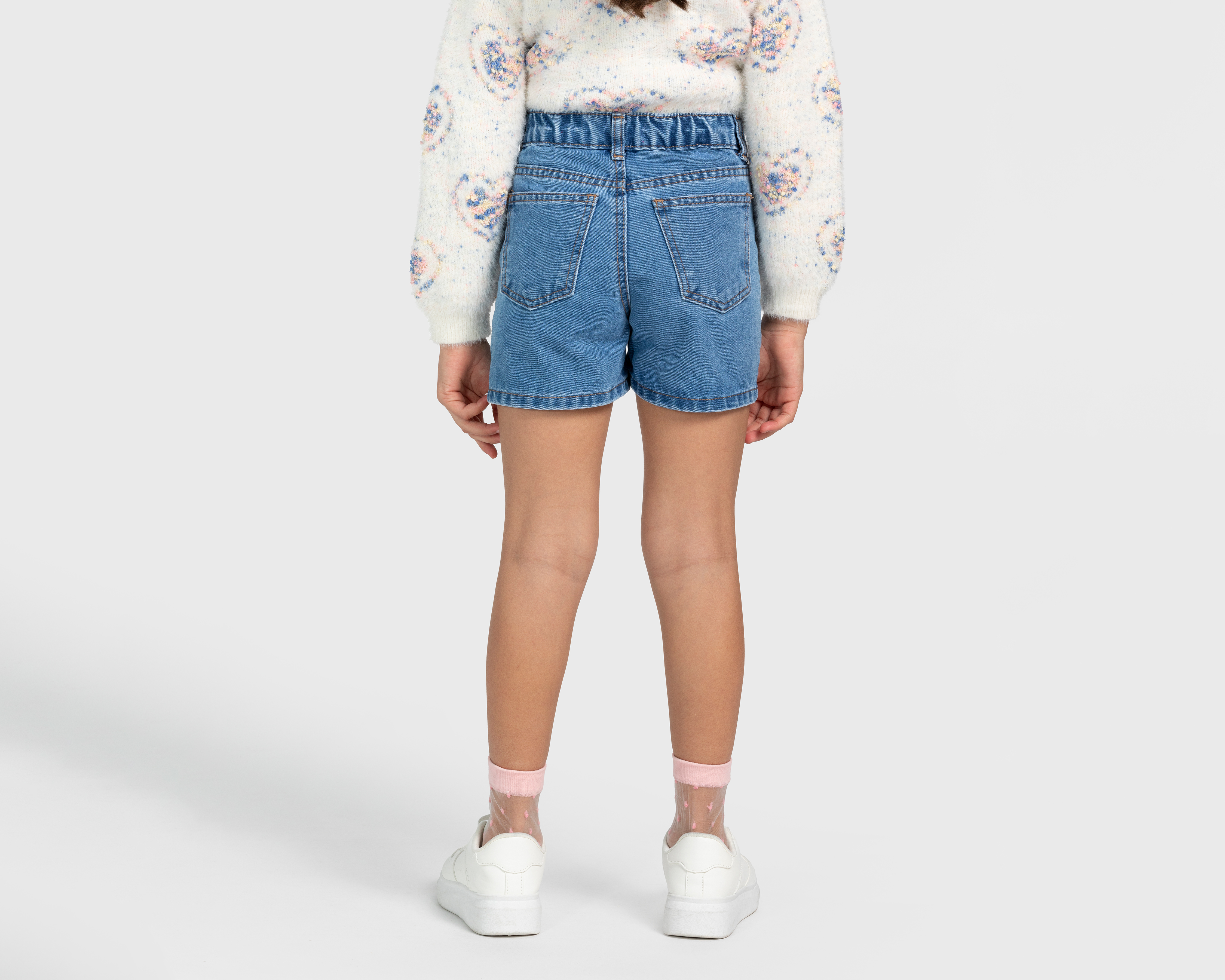 Foto 3 pulgar | Foto 2 | Short Girls Attitude para Niña