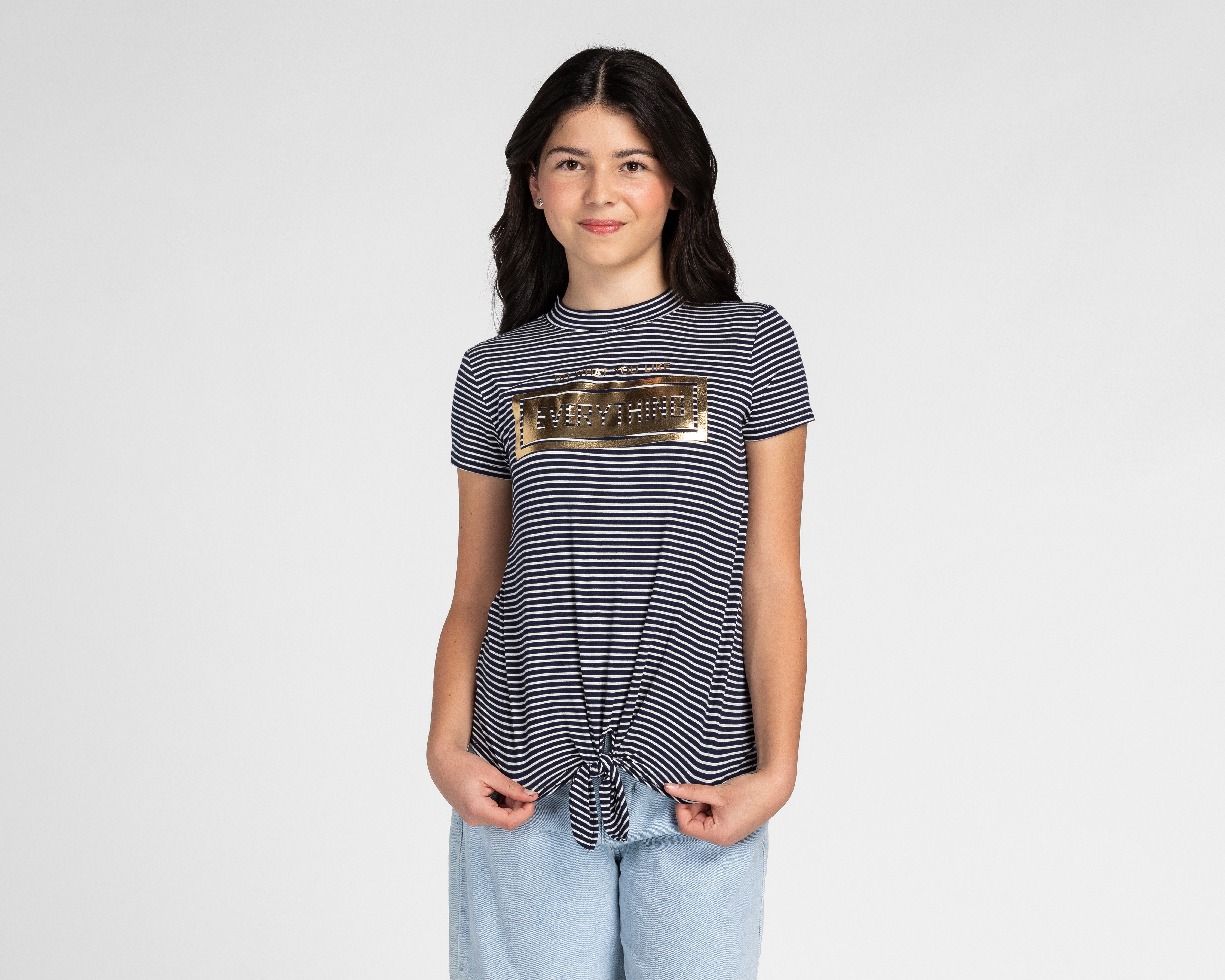 Foto 1 | Foto 1 | Playera Girls Attitude Manga Corta para Niña