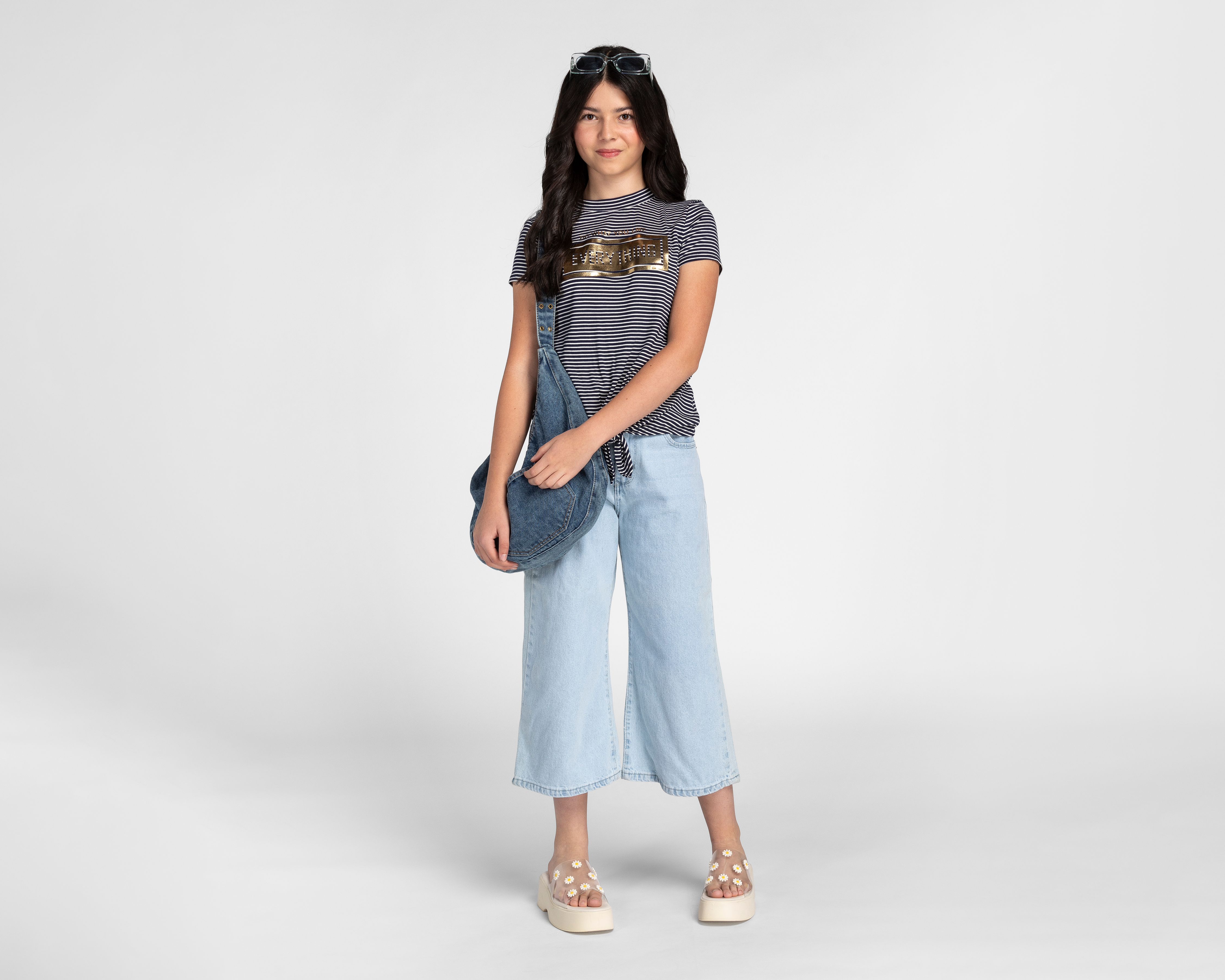 Foto 4 pulgar | Foto 3 | Playera Girls Attitude Manga Corta para Niña