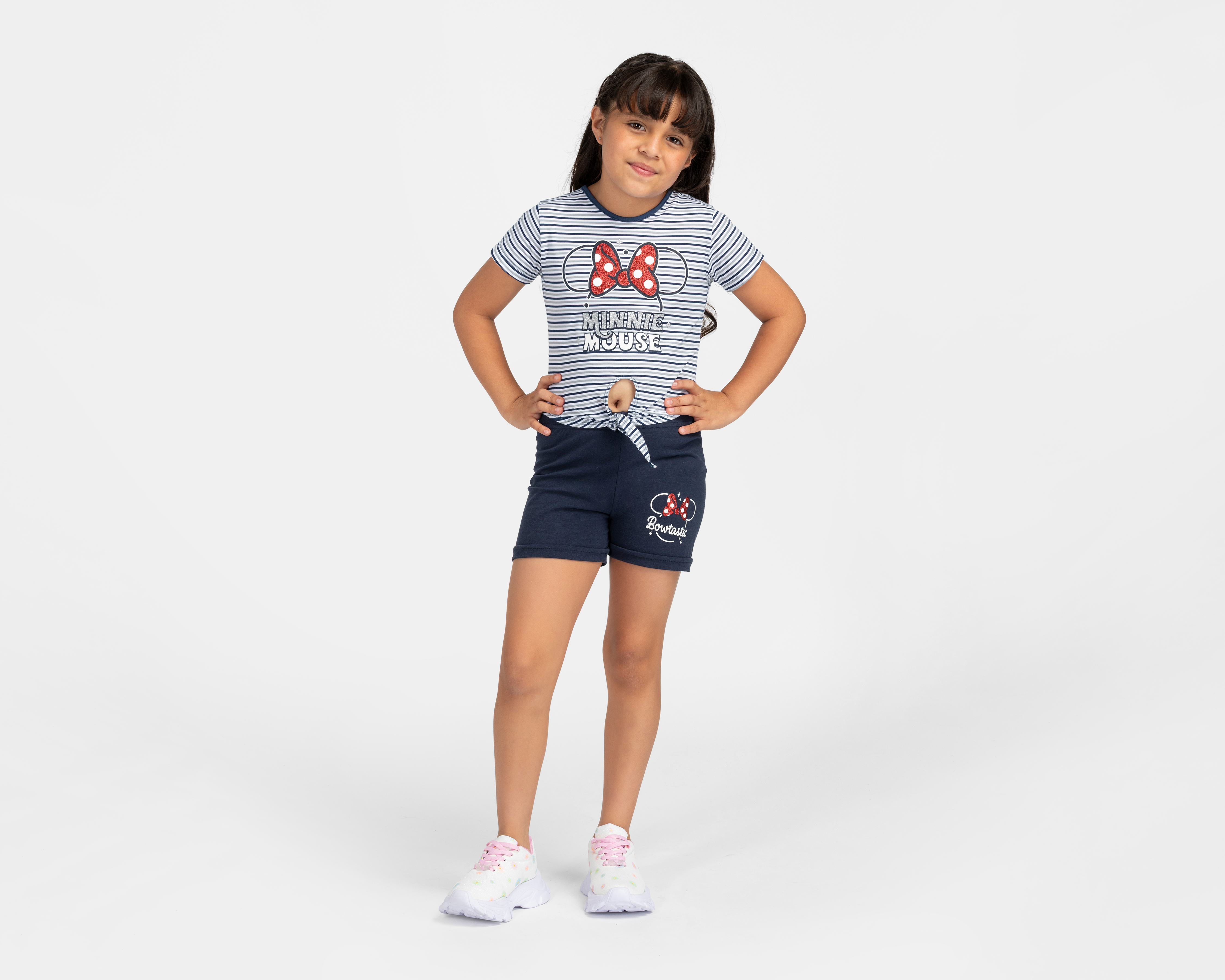 Foto 2 | Foto 2 | Conjunto de Short y Playera Disney Minnie Mouse para Niña