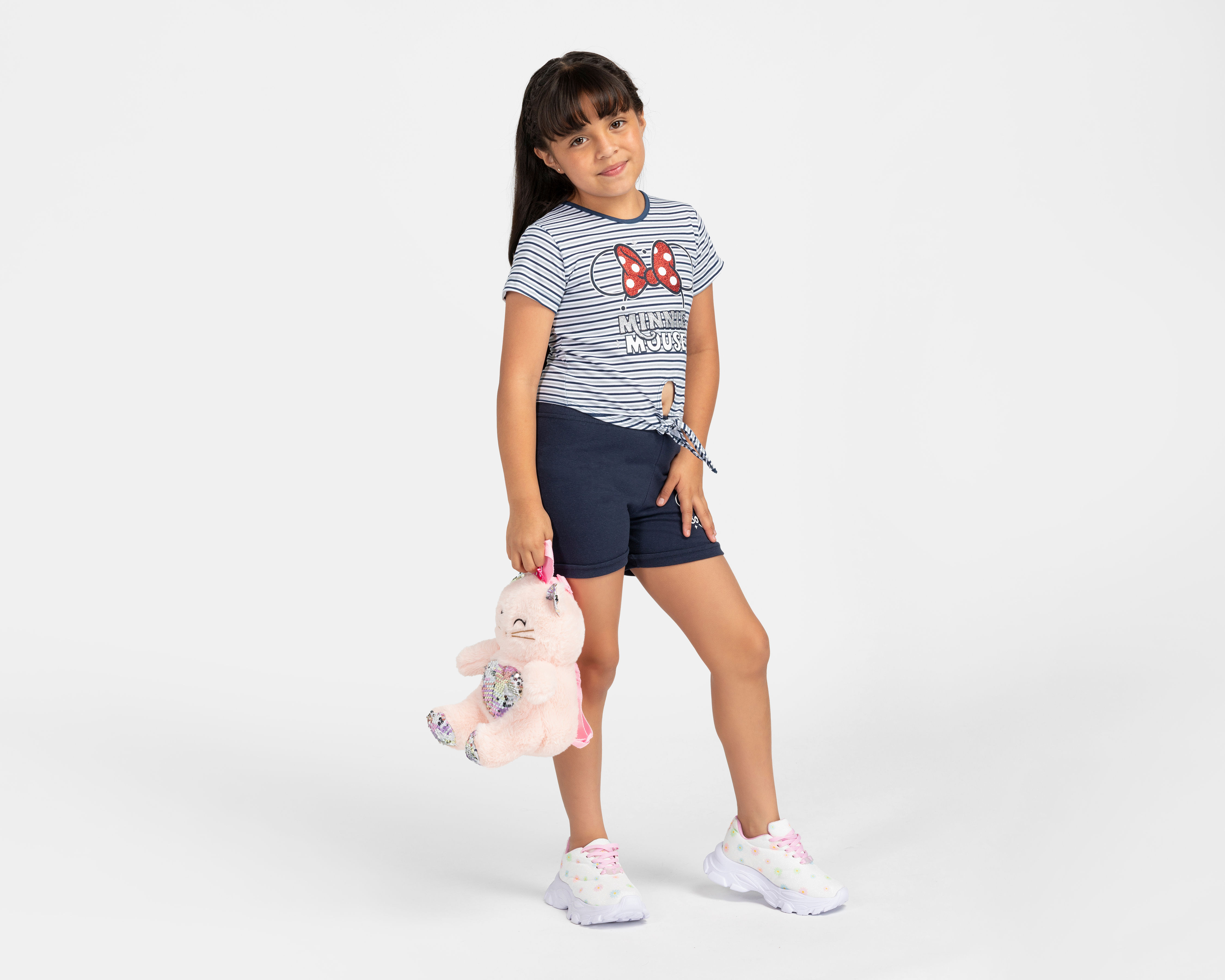 Foto 3 | Foto 3 | Conjunto de Short y Playera Disney Minnie Mouse para Niña