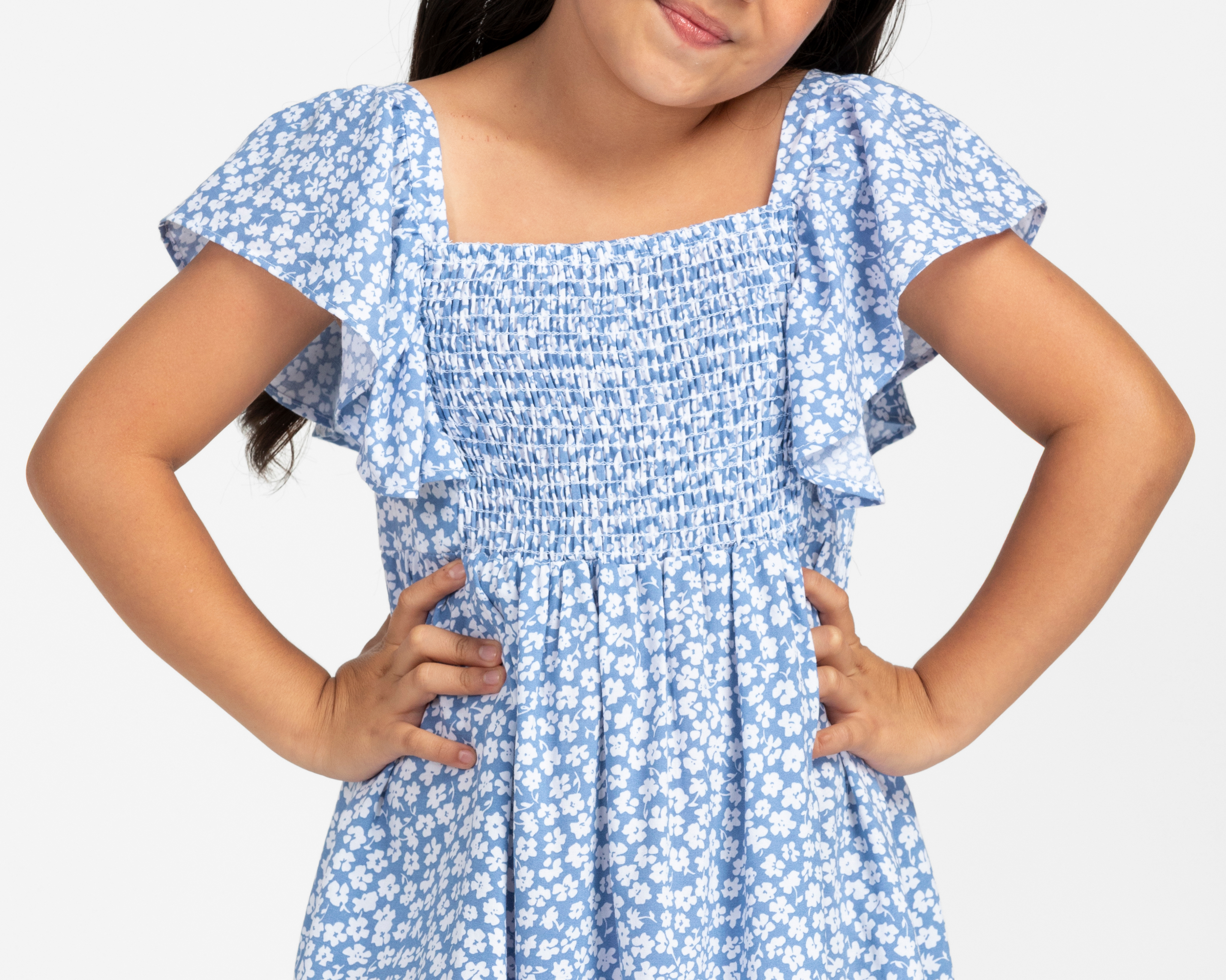 Foto 7 pulgar | Foto 6 | Vestido Azul Refill para Niña con Bolsa