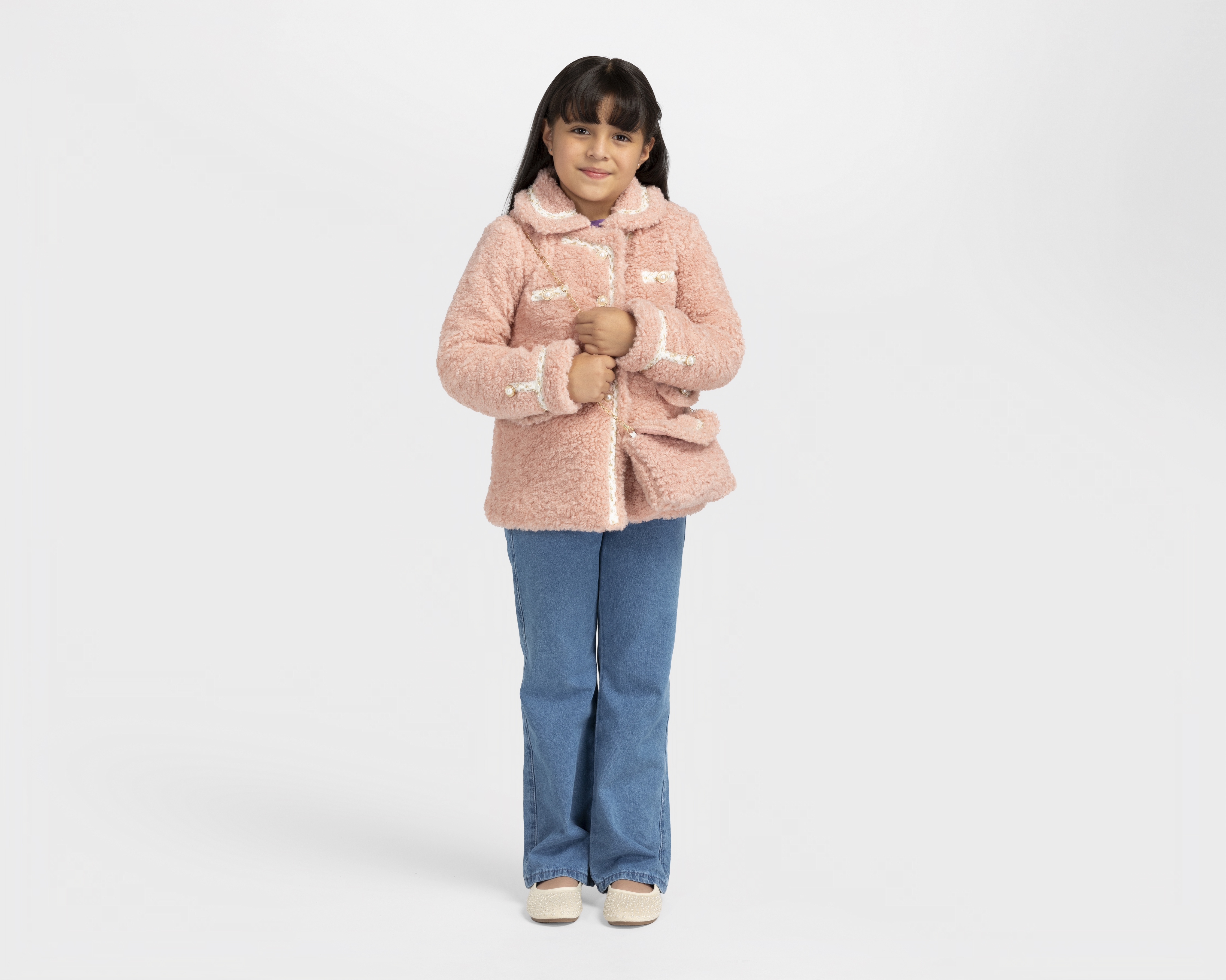 Foto 4 pulgar | Foto 3 | Abrigo Girls Attitude para Niña