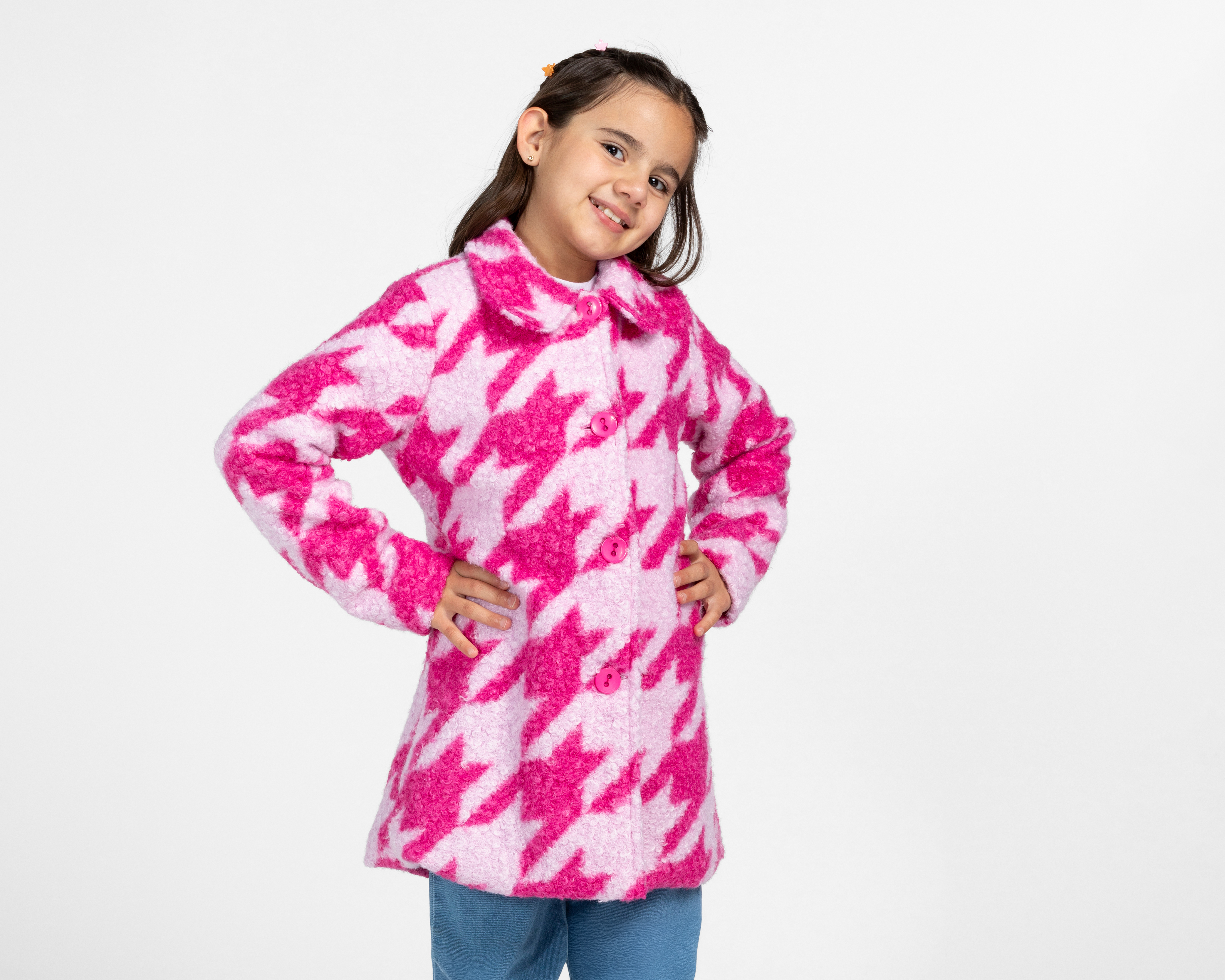 Foto 2 pulgar | Foto 1 | Abrigo Girls Attitude para Niña