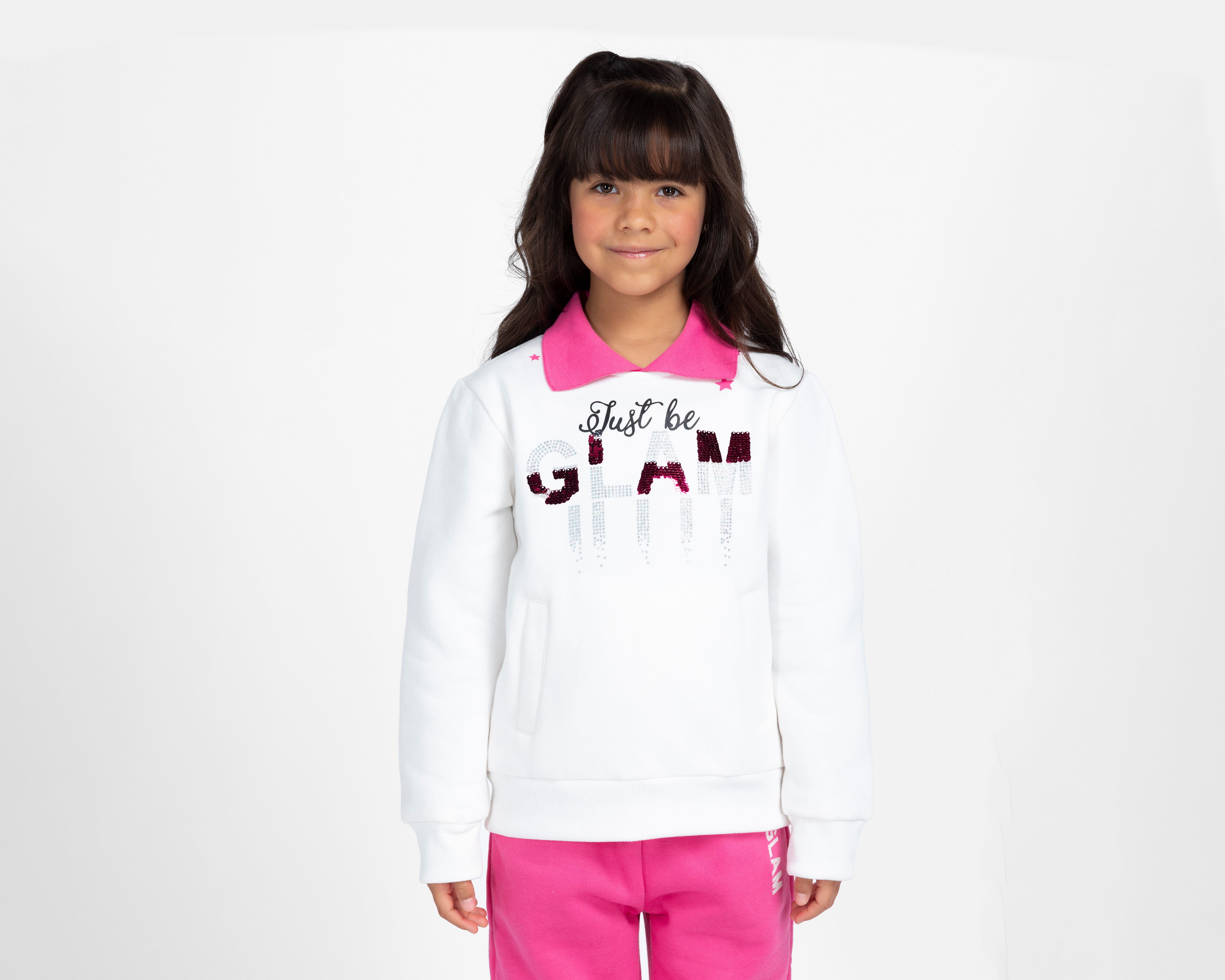 Foto 5 pulgar | Foto 4 | Sudadera y Pants Girls Attitude para Niña