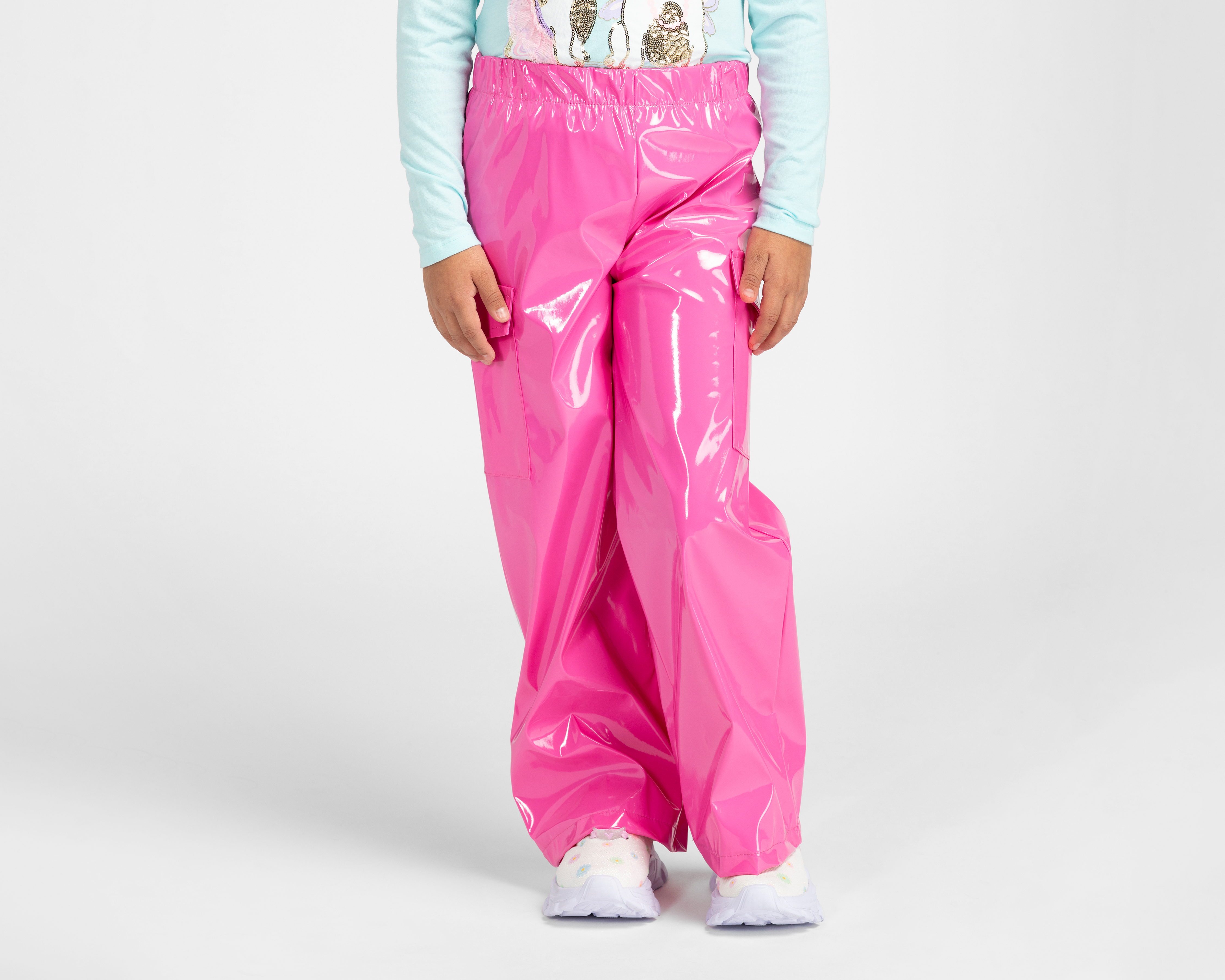 Foto 2 pulgar | Foto 1 | Pantalón Girls Attitude Flare para Niña