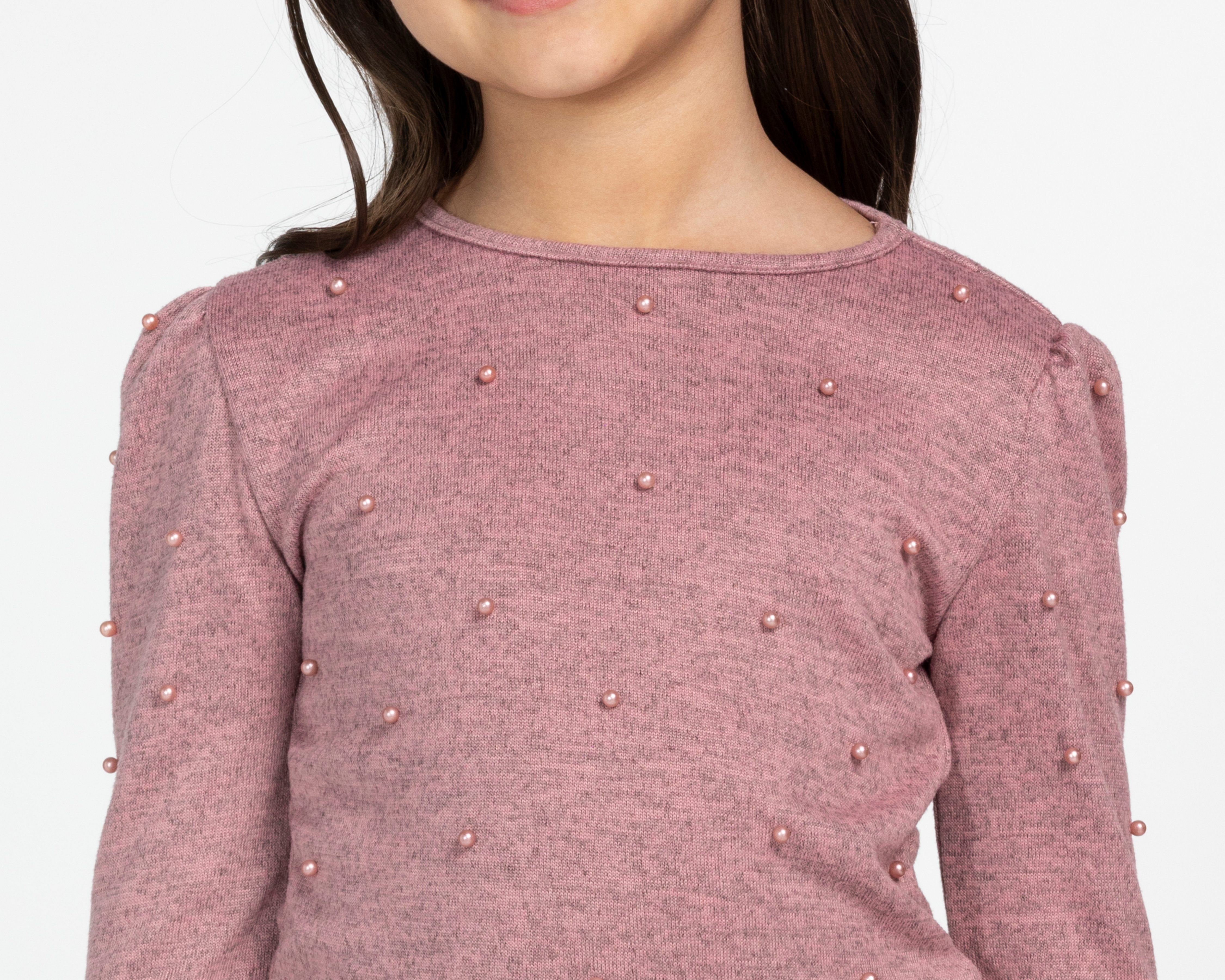 Foto 5 pulgar | Foto 4 | Blusa Girls Attitude Manga Larga Lisa para Niña