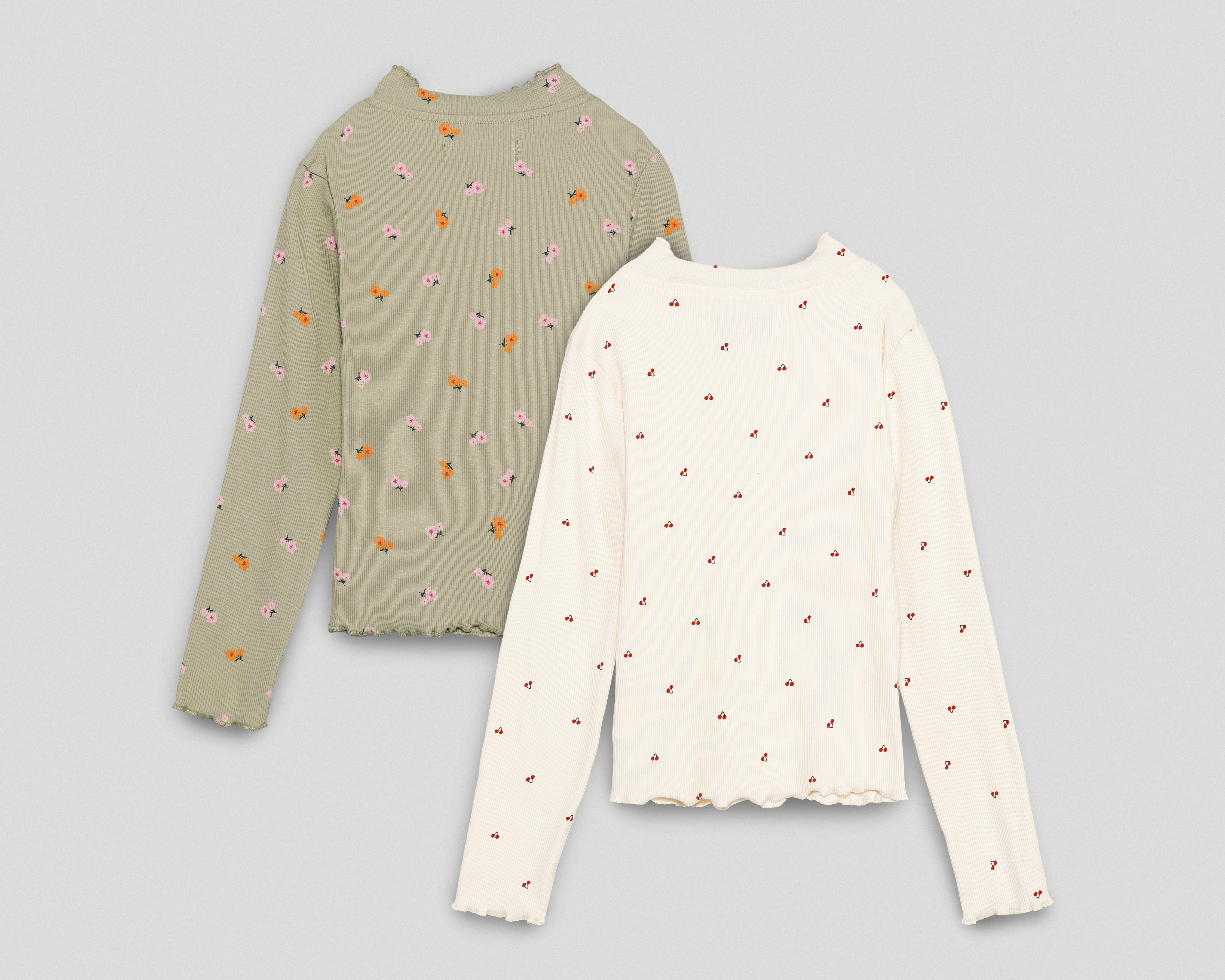 Foto 3 pulgar | Foto 2 | Playera Refill Manga Larga Estampada para Niña