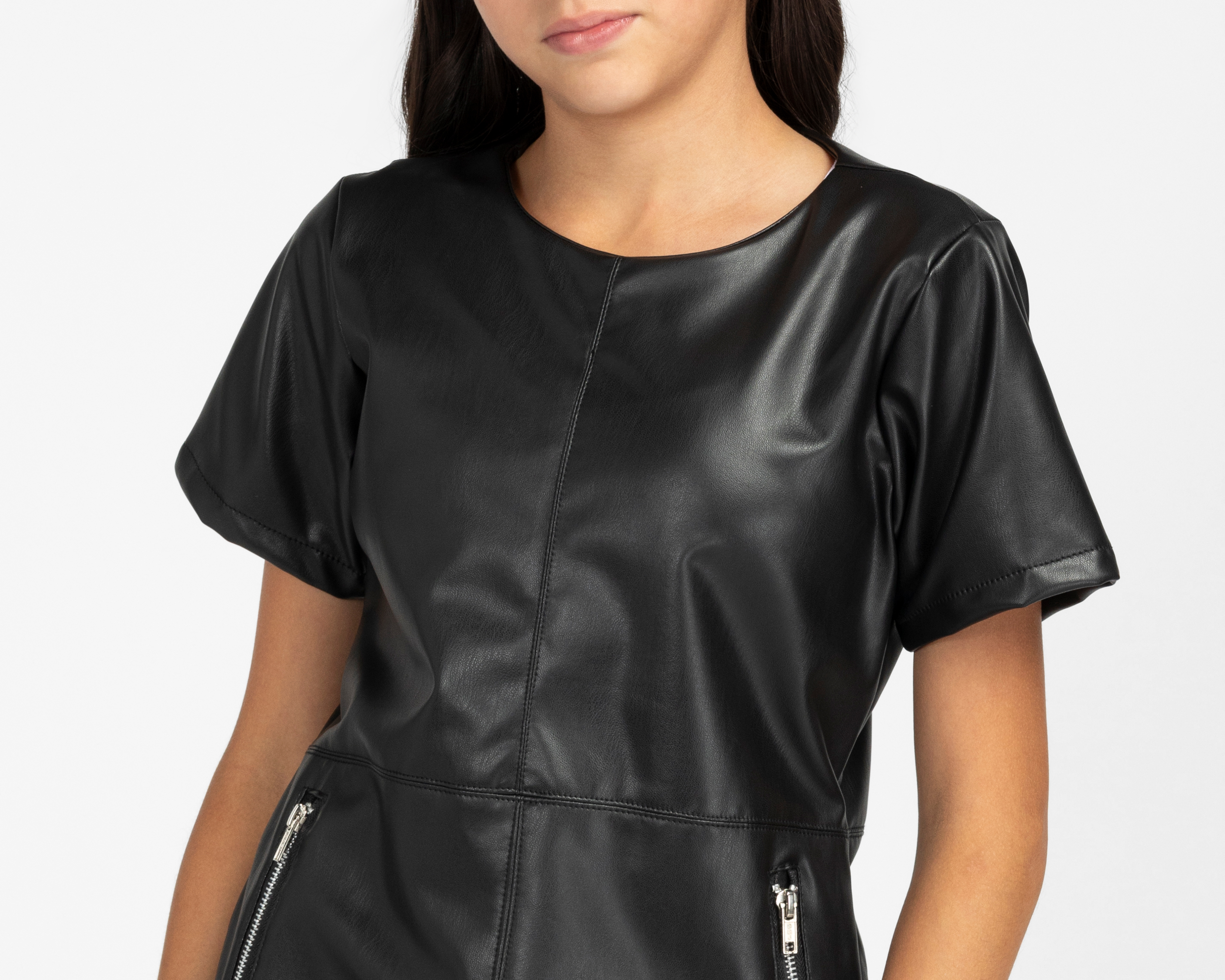 Foto 5 pulgar | Foto 4 | Vestido Negro Girls Attitude Juvenil