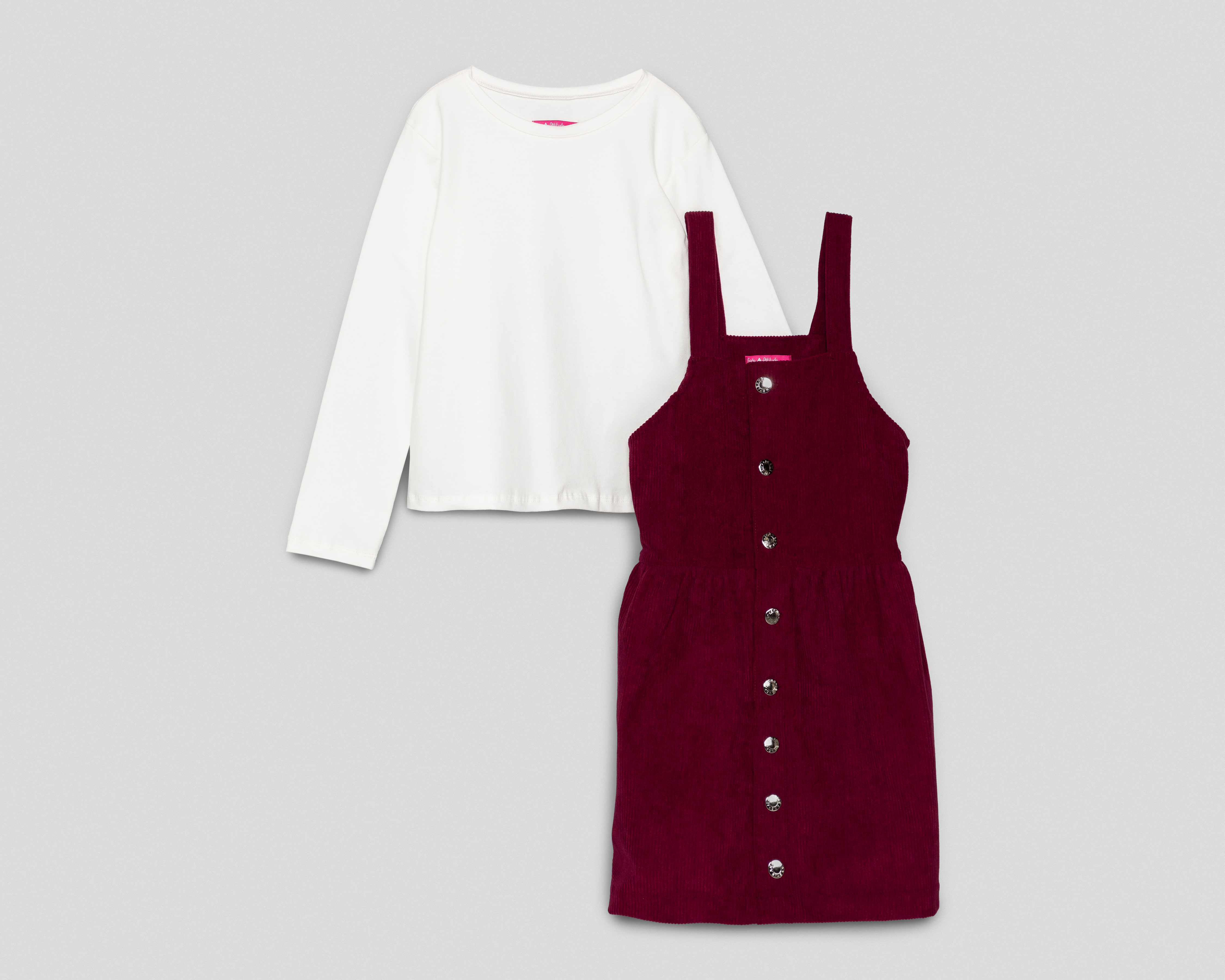 Foto 2 pulgar | Foto 1 | Vestido Rojo Girls Attitude para Niña